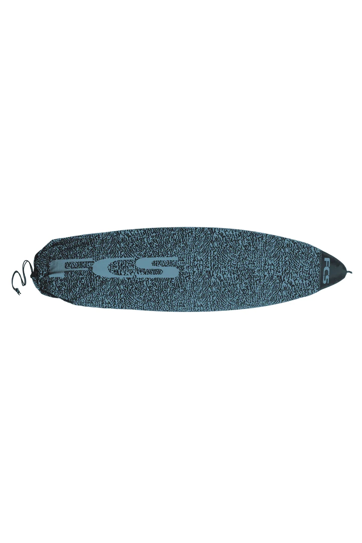 FCS Stretch Stretch Cover in Tranquil Blue for surfboards