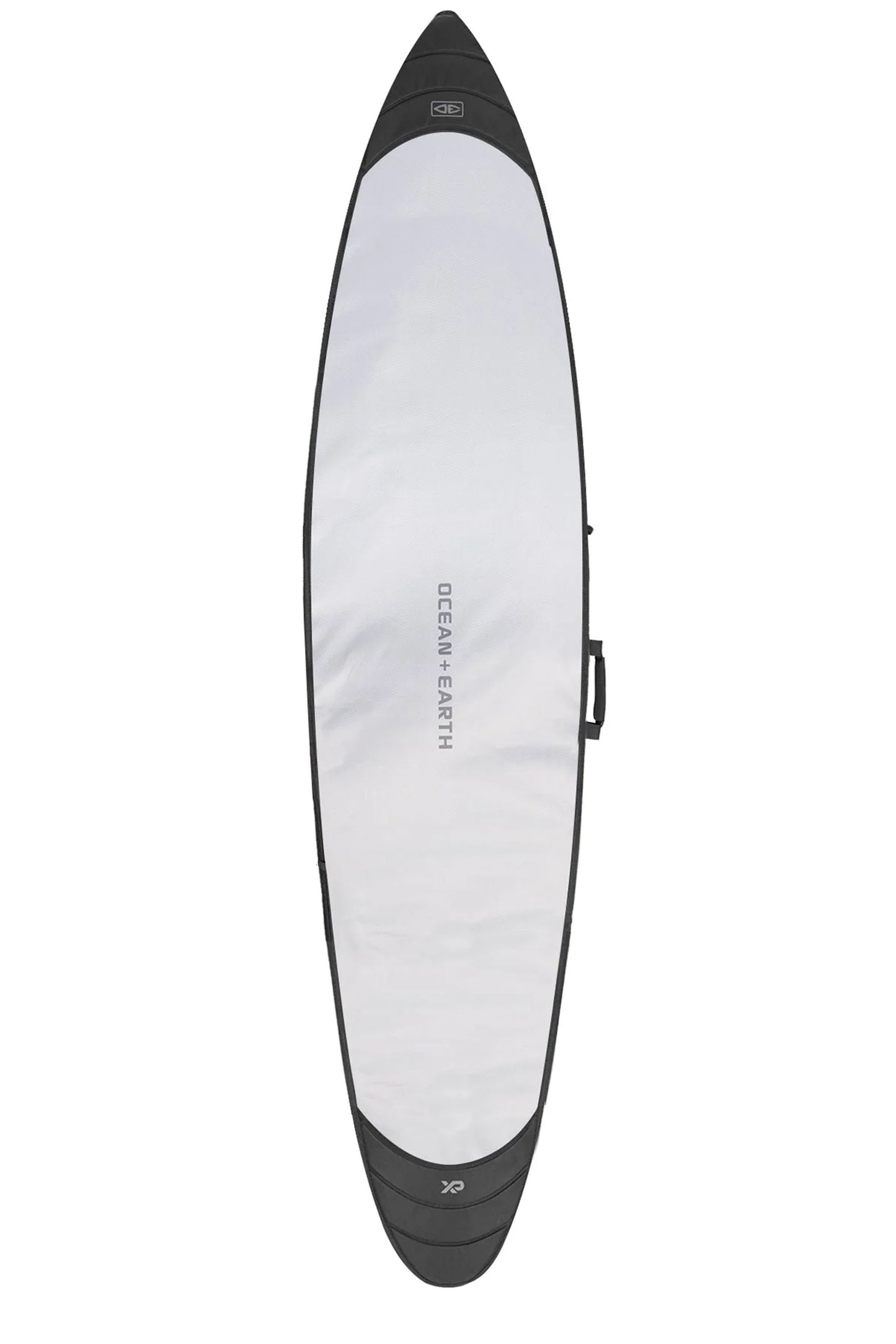 Silver heat-reflective bottom panel of the HYPA Big Wave Day Bag