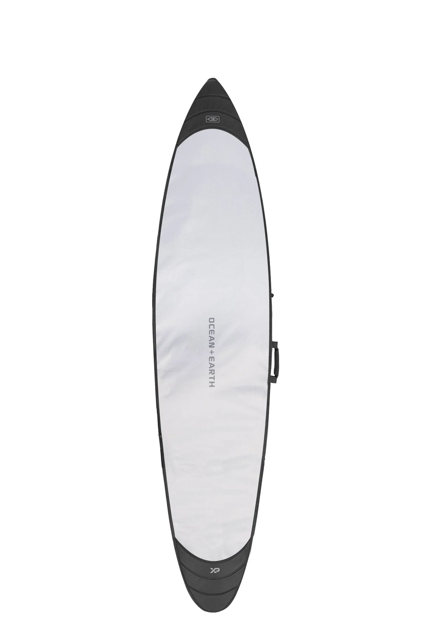 Silver heat-reflective bottom panel of the HYPA Big Wave Day Bag
