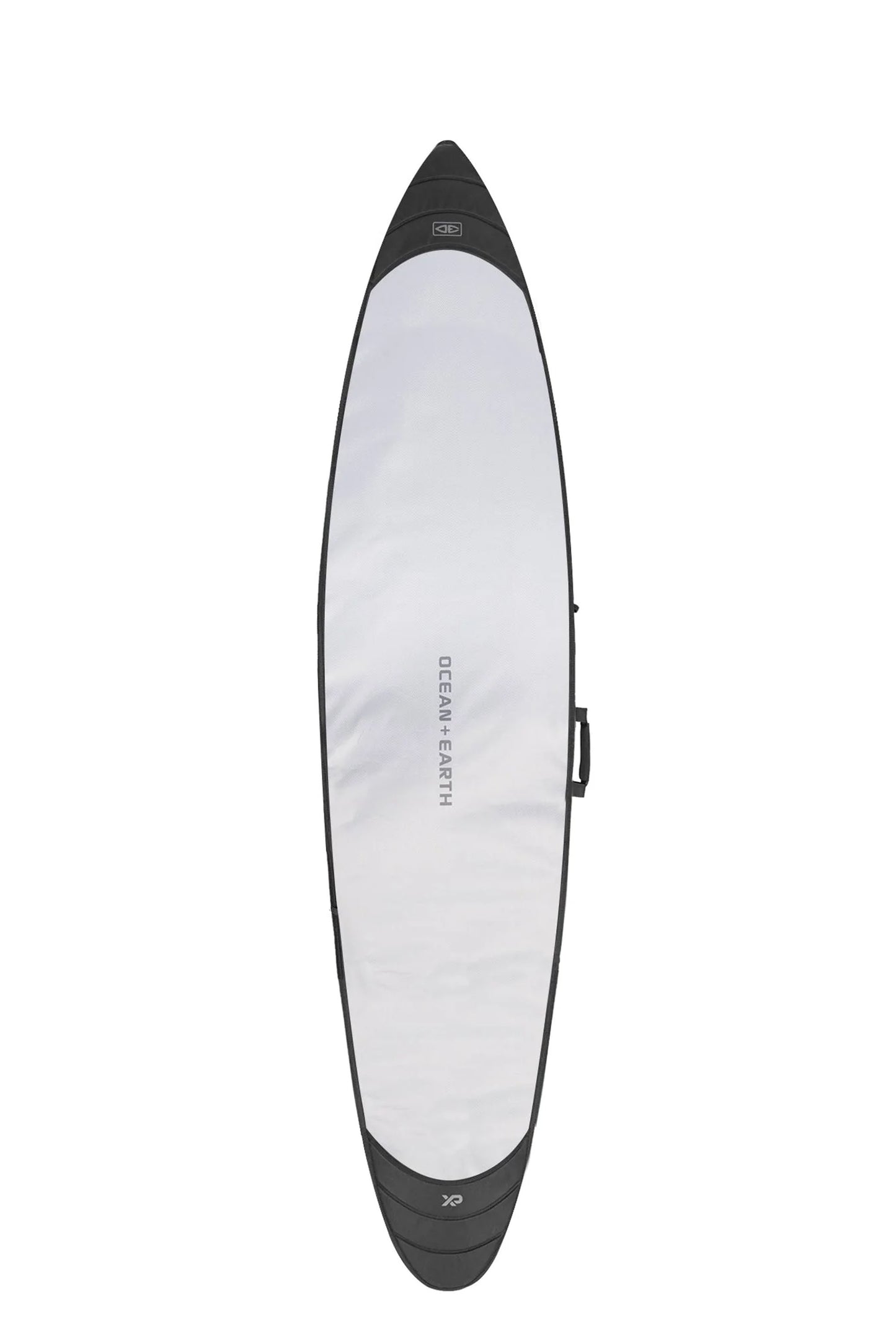 Silver heat-reflective bottom panel of the HYPA Big Wave Day Bag