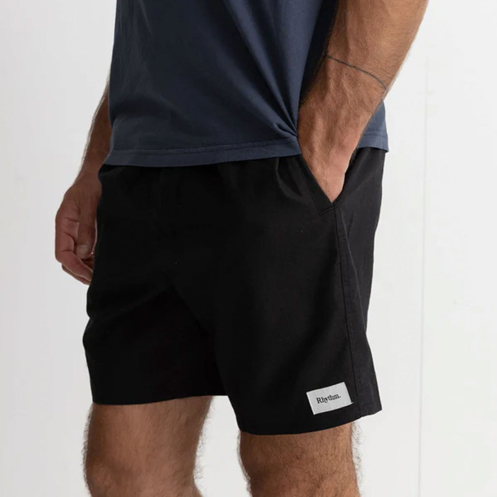 Pukas-Surf-Shop-Boardshort-Rhythm-Classic-Linen-Jam-Black