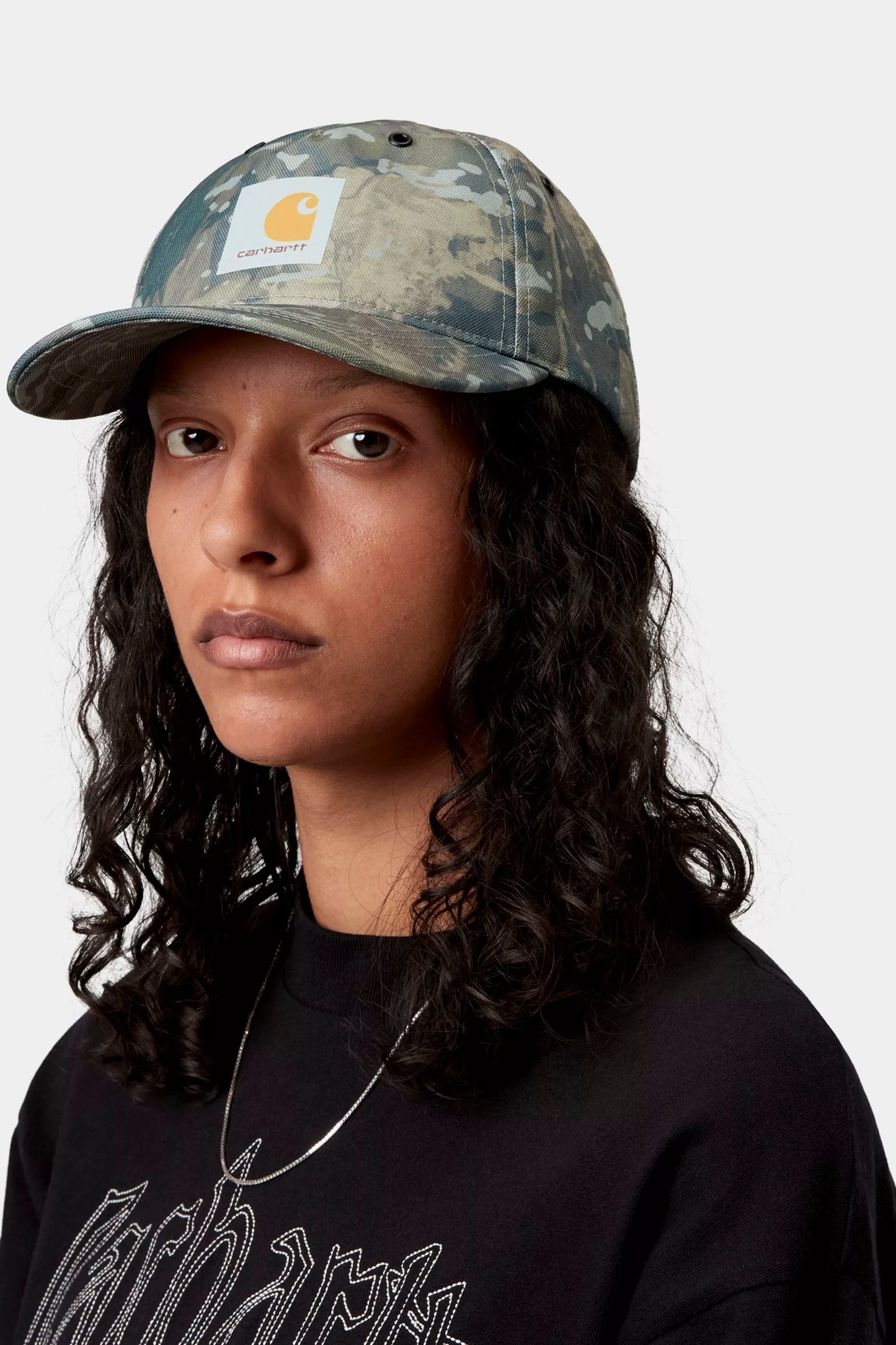Pukas Surf Shop Carhartt WIP Cordura Cap camo combi green black durable fabric
