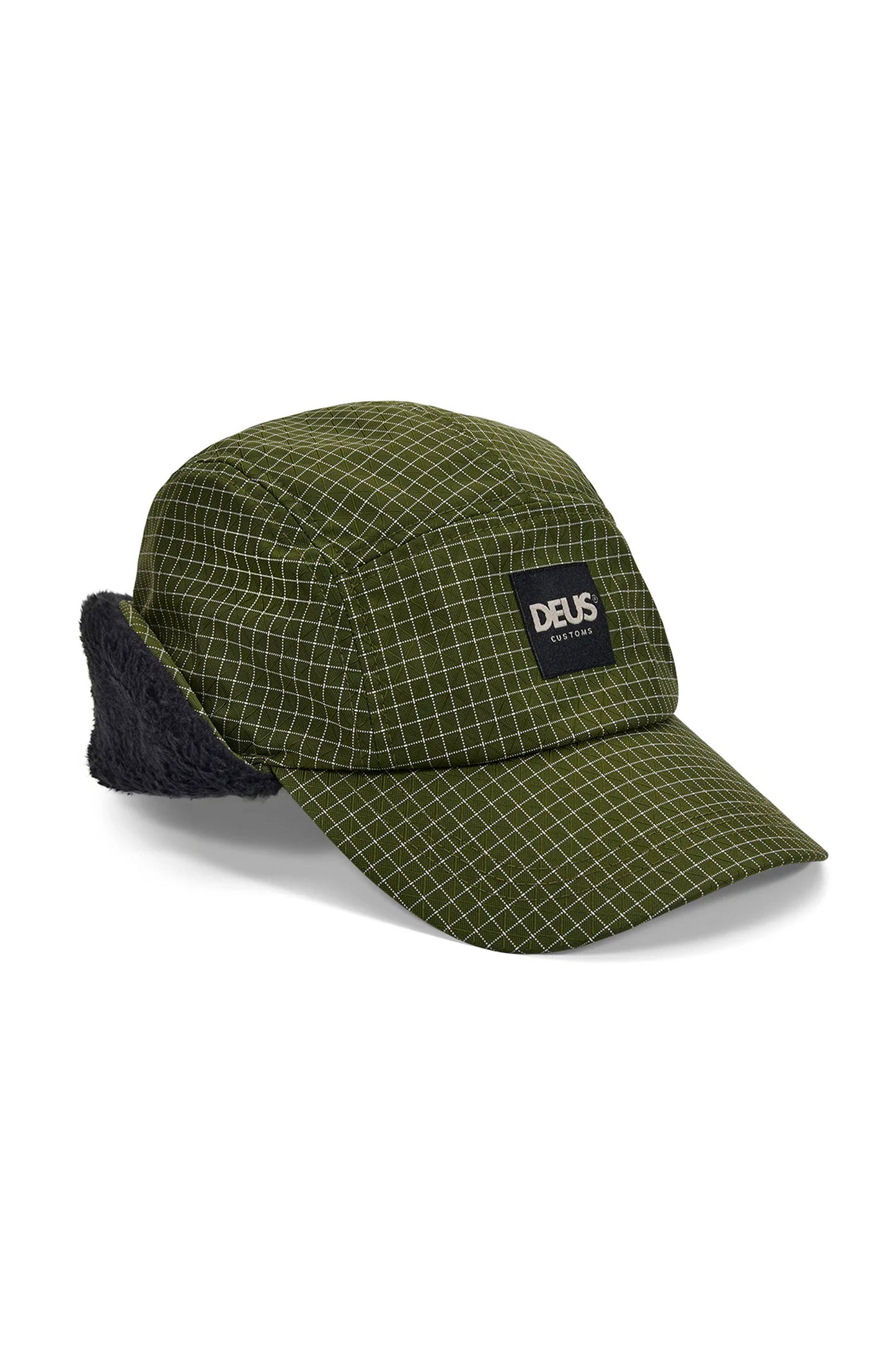 Pukas Surf Shop Cap Deus Early Hours 5 Panel Pine Green