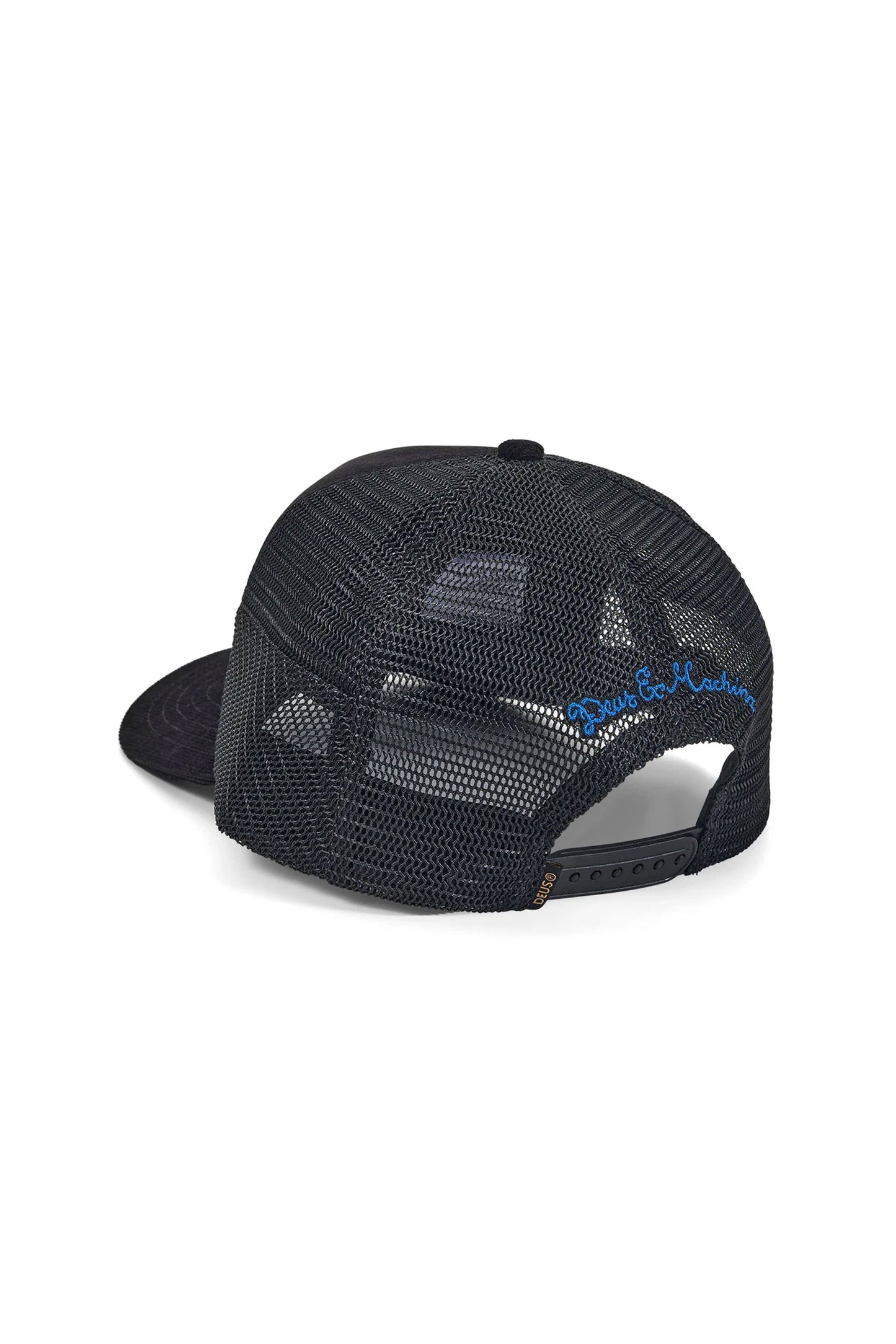 Pukas Surf Shop Cap Deus Gumshoe Cord Trucker Black