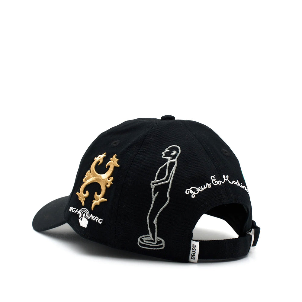 Pukas Surf Shop Cap Deus Pennies Anthracite