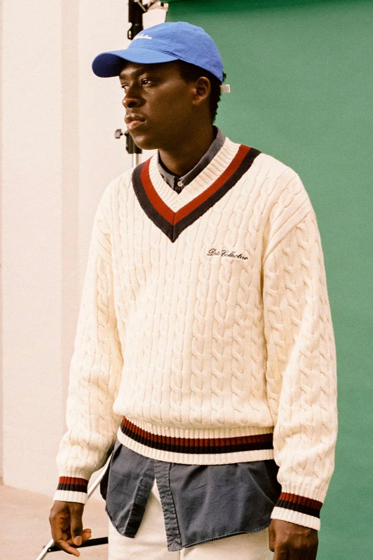 DITO COLLECTIVE blue nylon cap coastal lifestyle accessory
