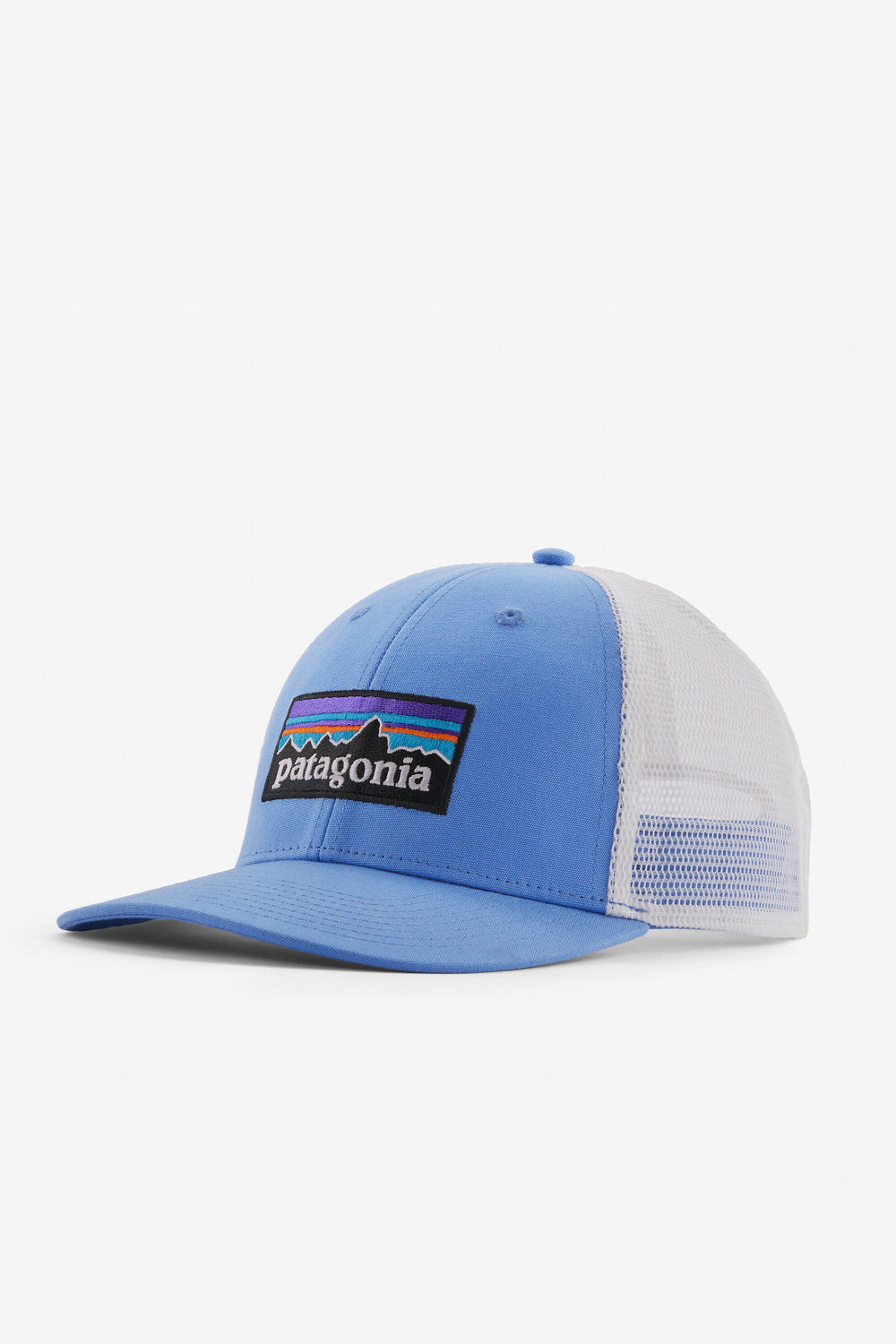 Pukas-Surf-Shop-Cap-Man-Patagonia-P-6-Logo-Lopro-Truker-Blue-1