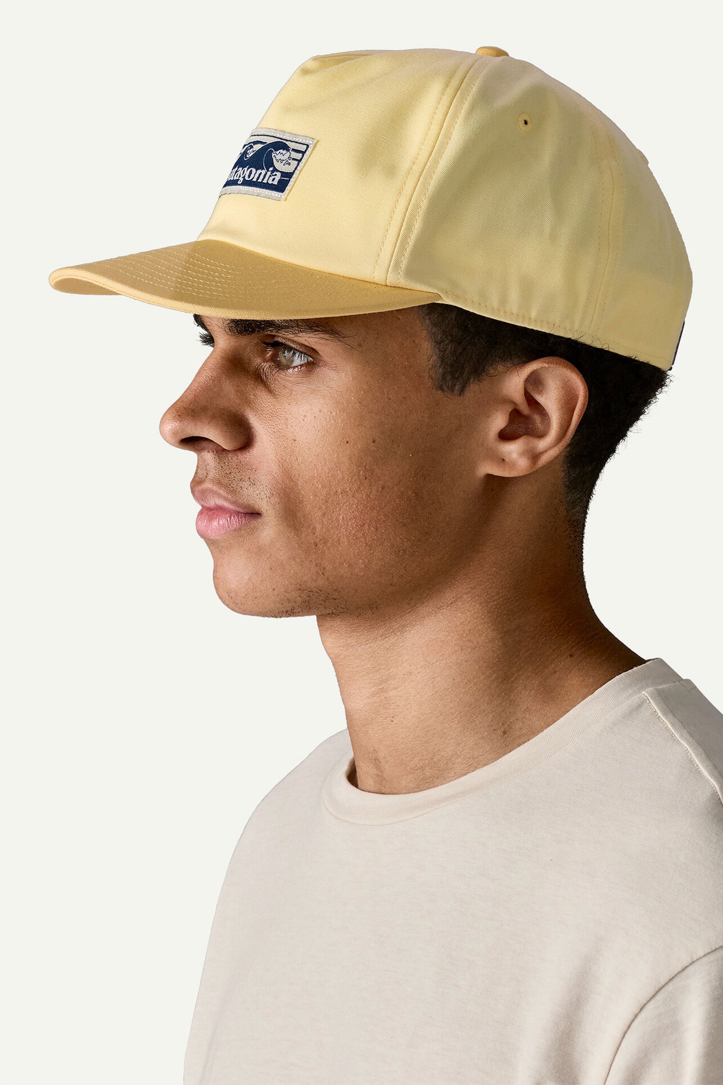 Pukas-Surf-Shop-Cap-Patagonia-Boardshort-label-Yellow