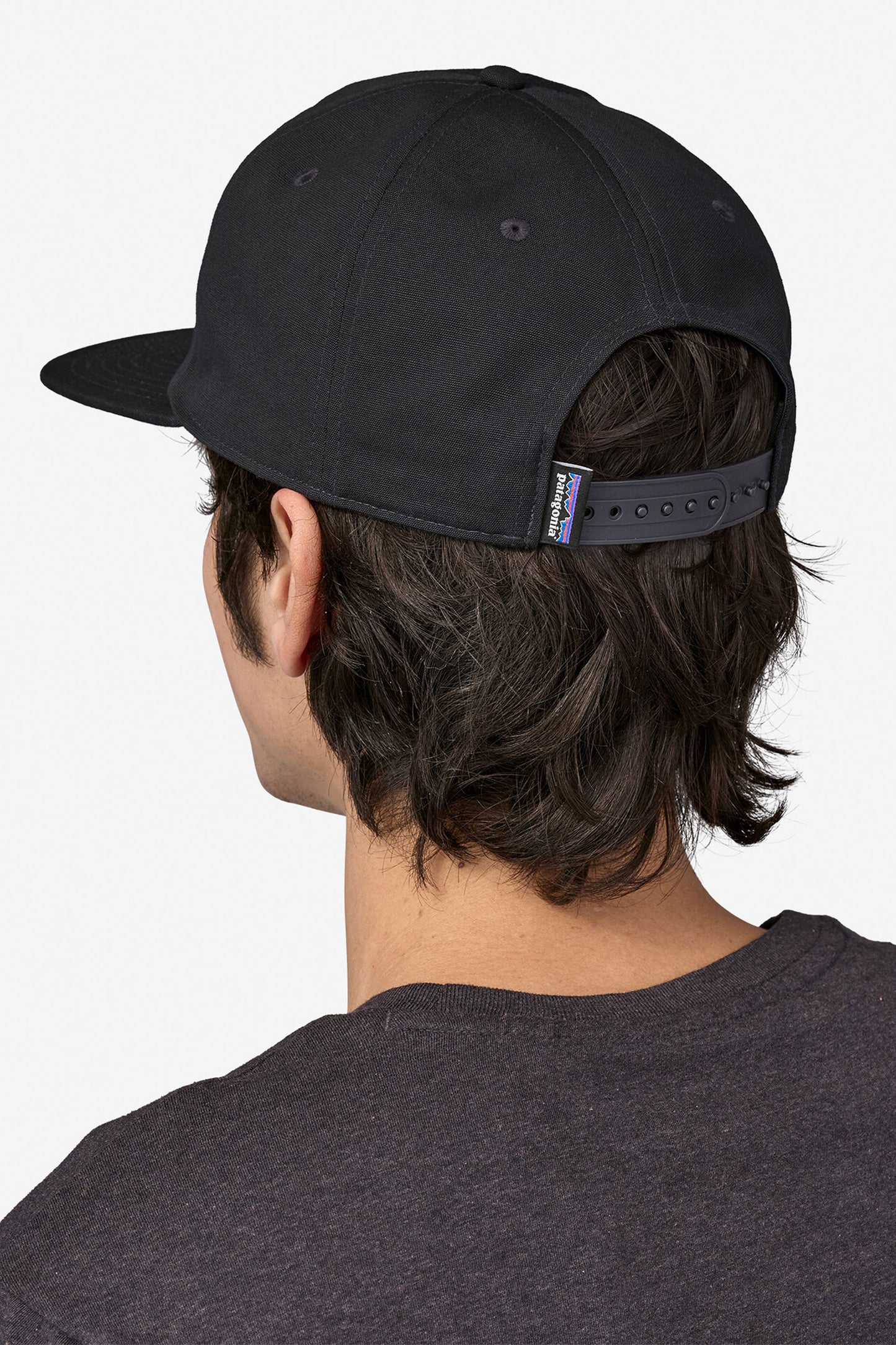 Pukas-Surf-Shop-Cap-Patagonia-Label-Funfarer-Black-2