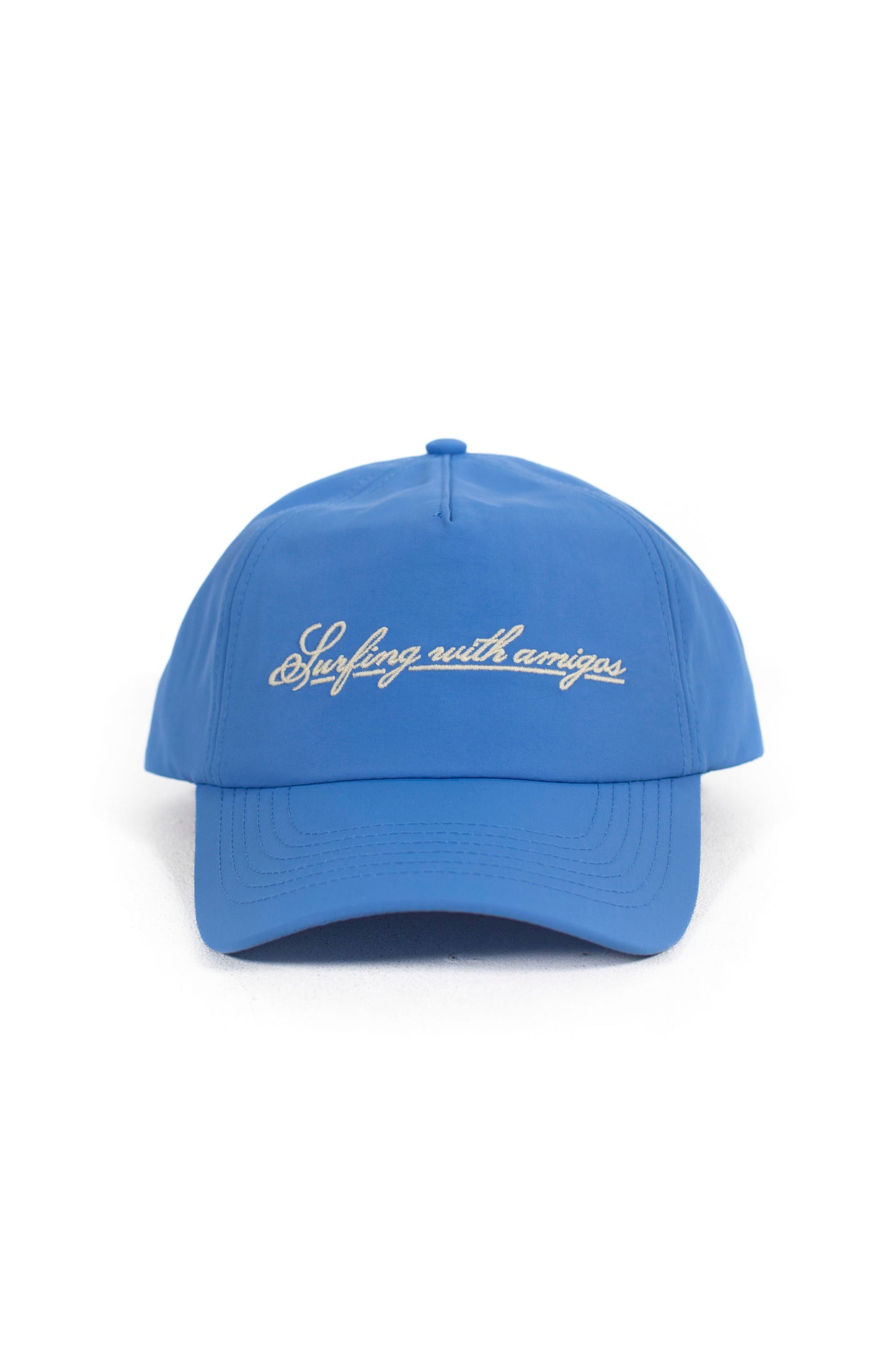 PUKAS SURF SHOP Surfing With Amigos cap in strong blue colorway