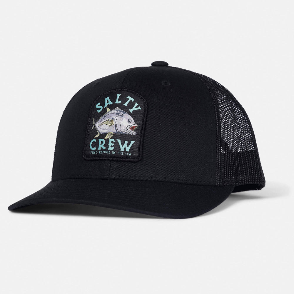 Pukas Surf Shop Cap Salty Crew Ulua Retro Trucker Black