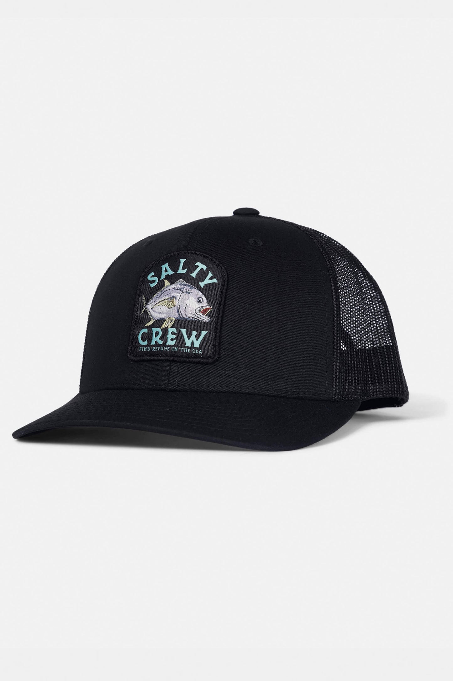 Pukas Surf Shop Cap Salty Crew Ulua Retro Trucker Black