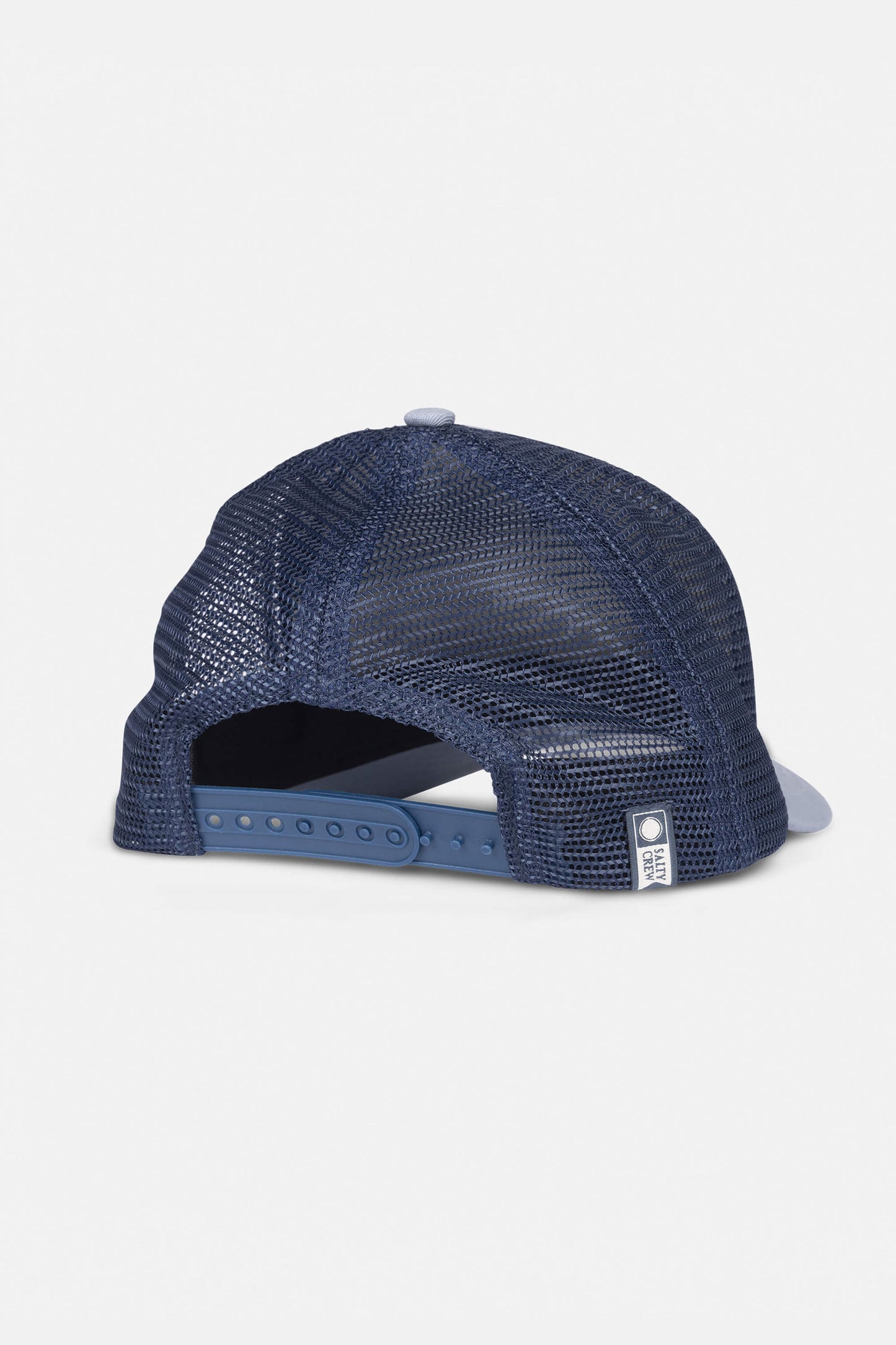 Pukas Surf Shop Cap Salty Crew Watermark Retro Trucker Blue Fog