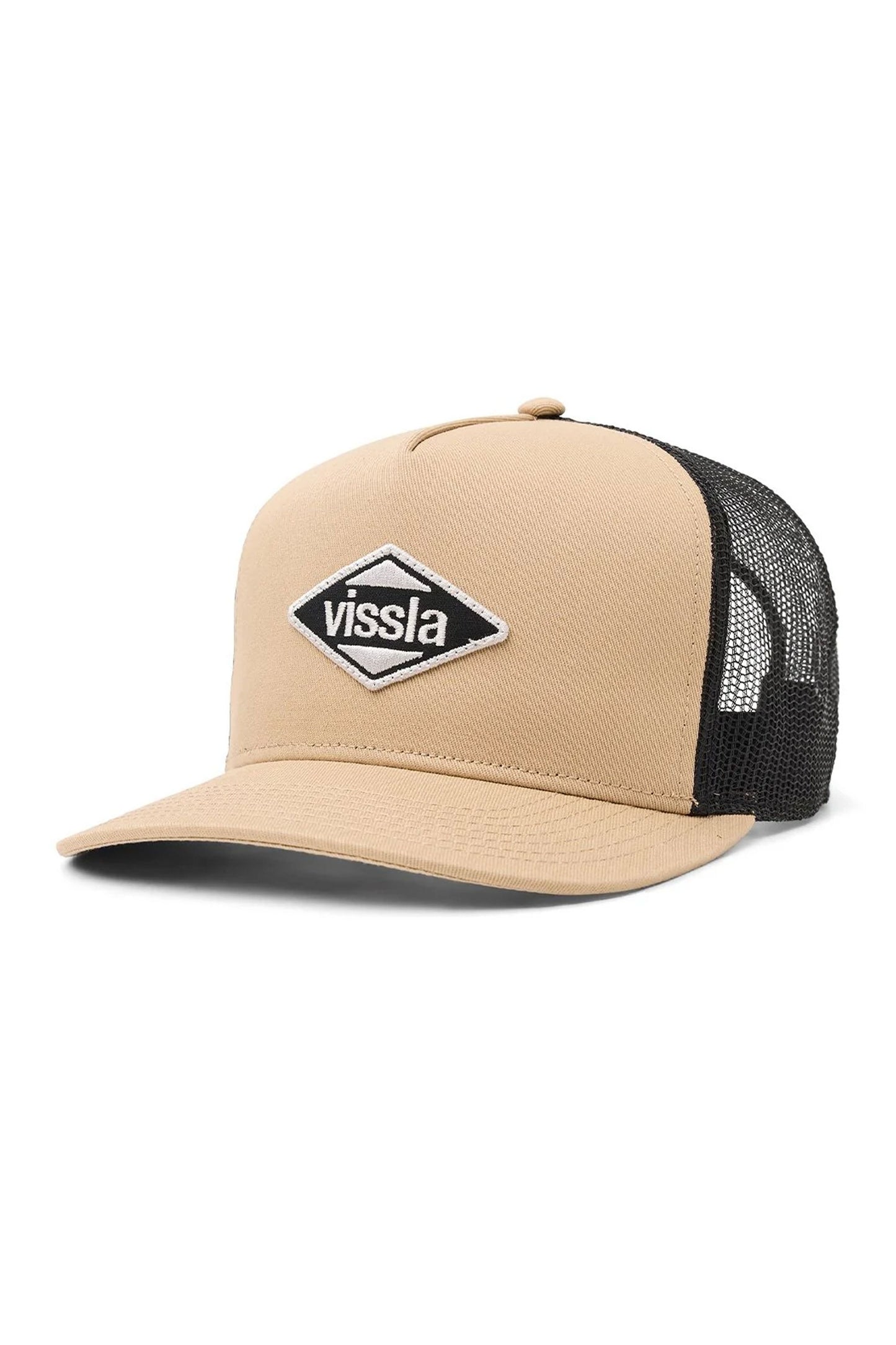 Vissla Pukas Surf Shop Signature Hat Bon Bone washed cotton twill 5-panel snapback