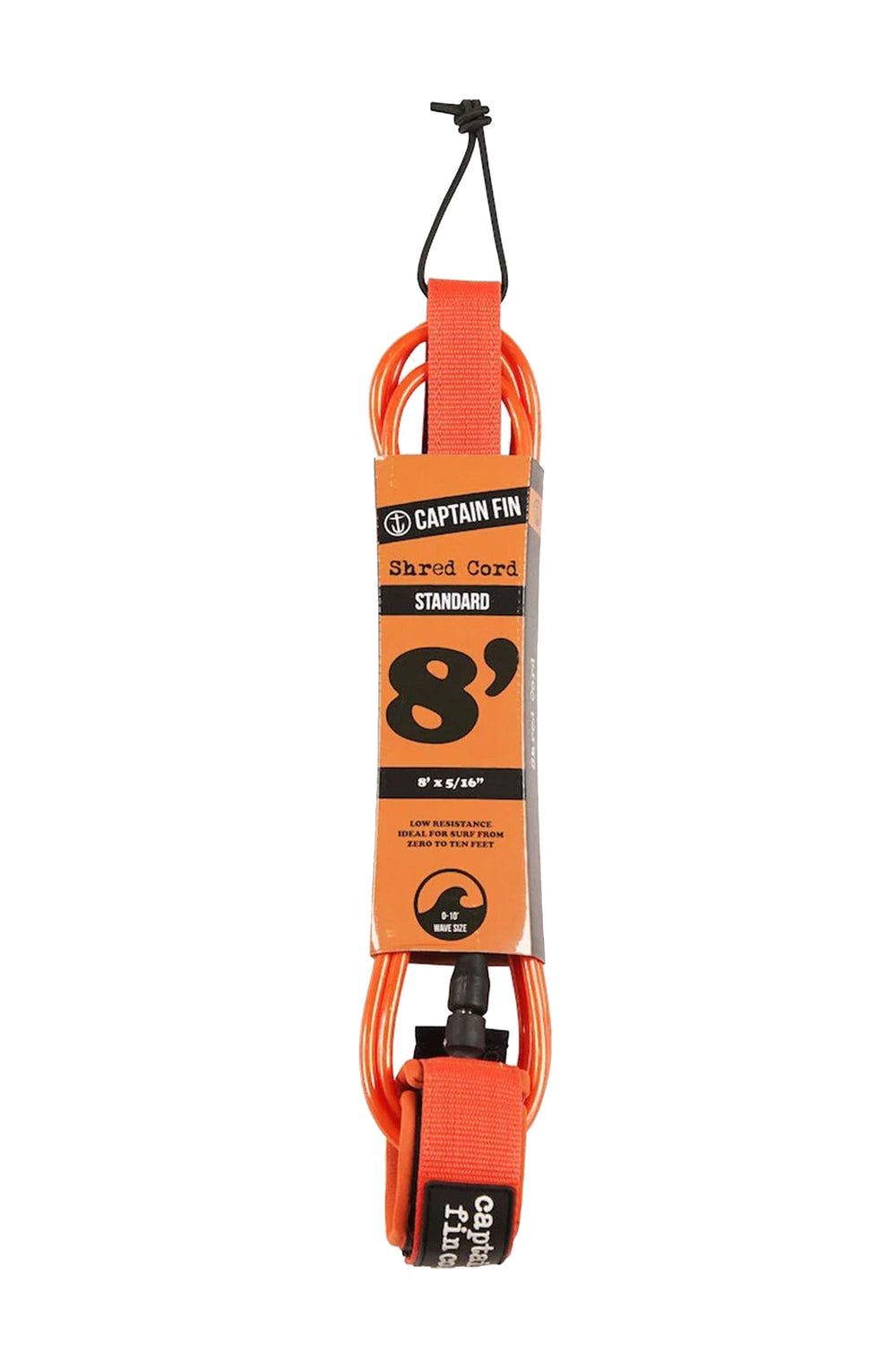 CAPTAIN FIN - CF LEASH SHRED CORD 8 STANDARD - Orange