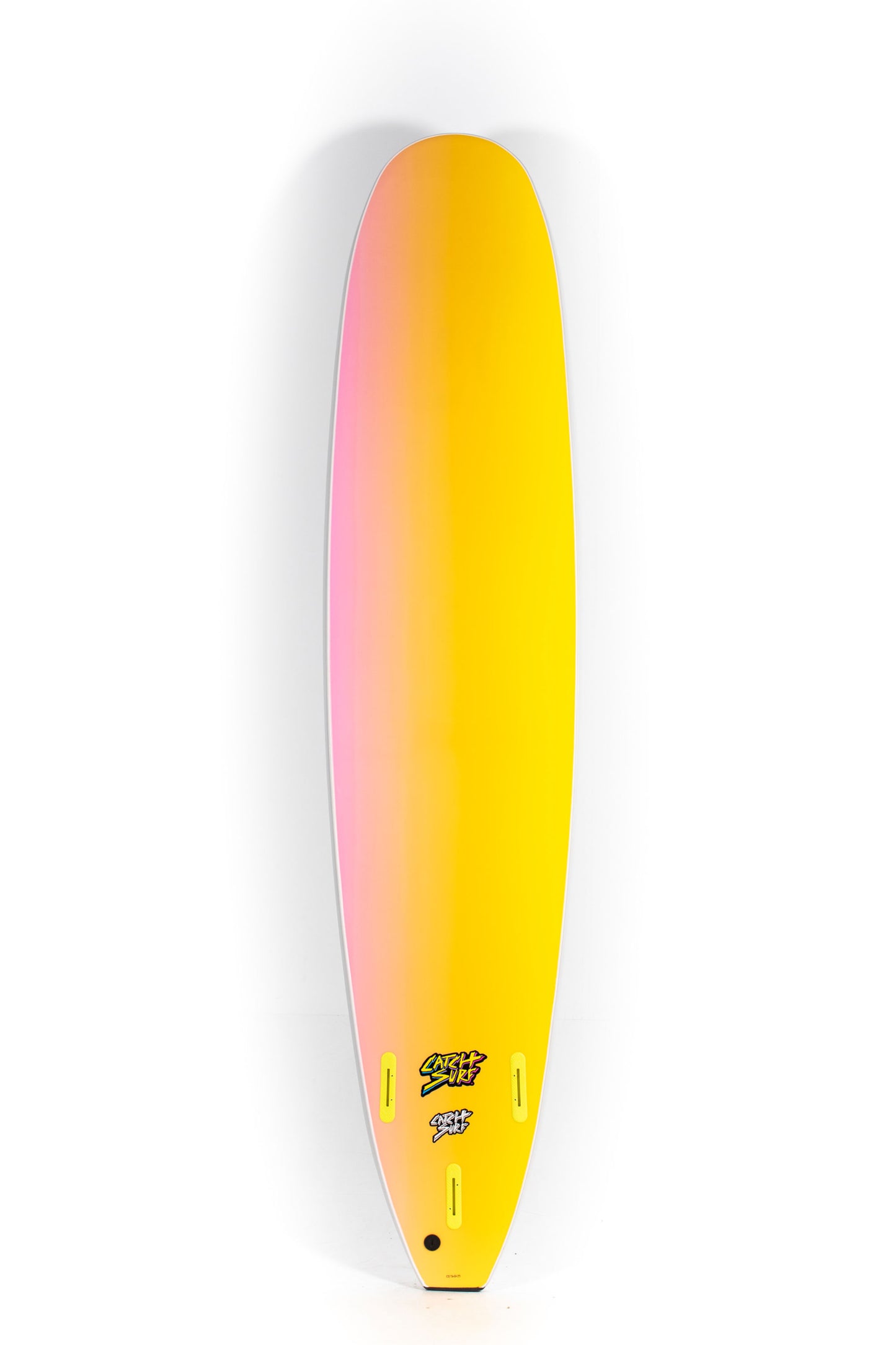 Yellow and Pink Catch Surf Surfboard Odysea Log size 9'0" at Pukas Surf Shop - 1