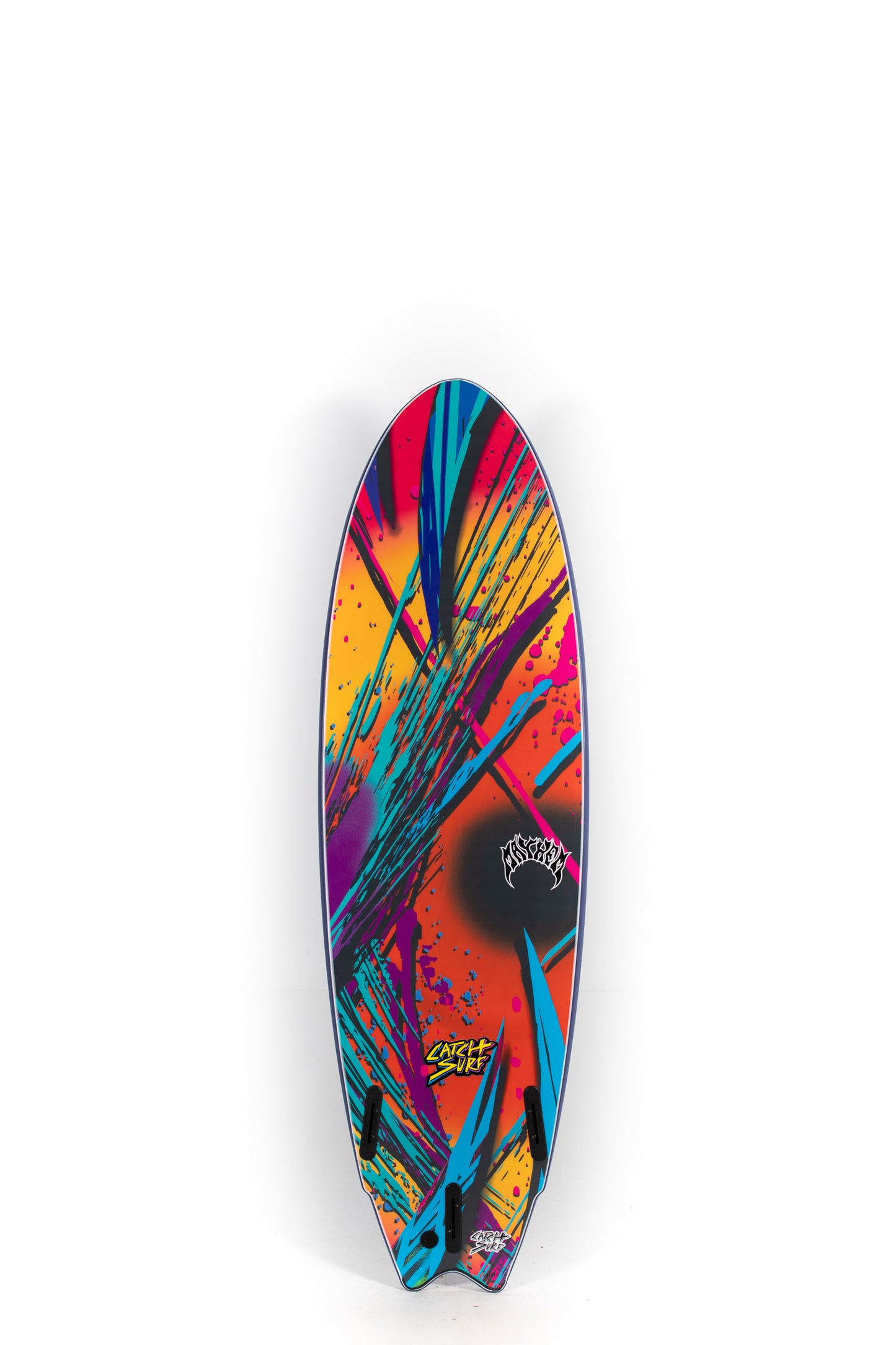 Colorful surfboard with abstract design Catch Surf RNF 96 size 6'5" at Pukas Surf Shop
