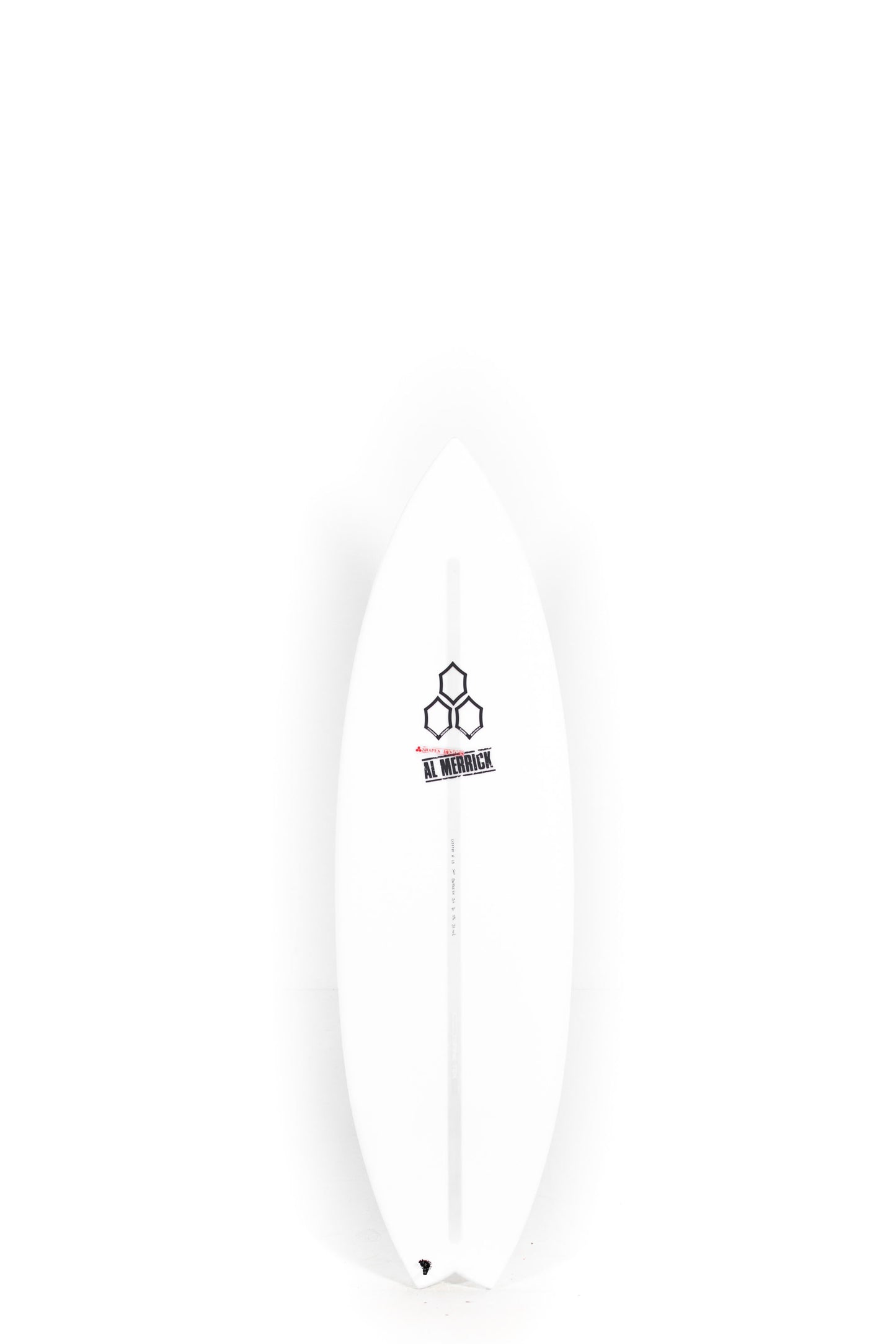 White Channel Islands Surfboard size 5'11" at Pukas Surf Shop