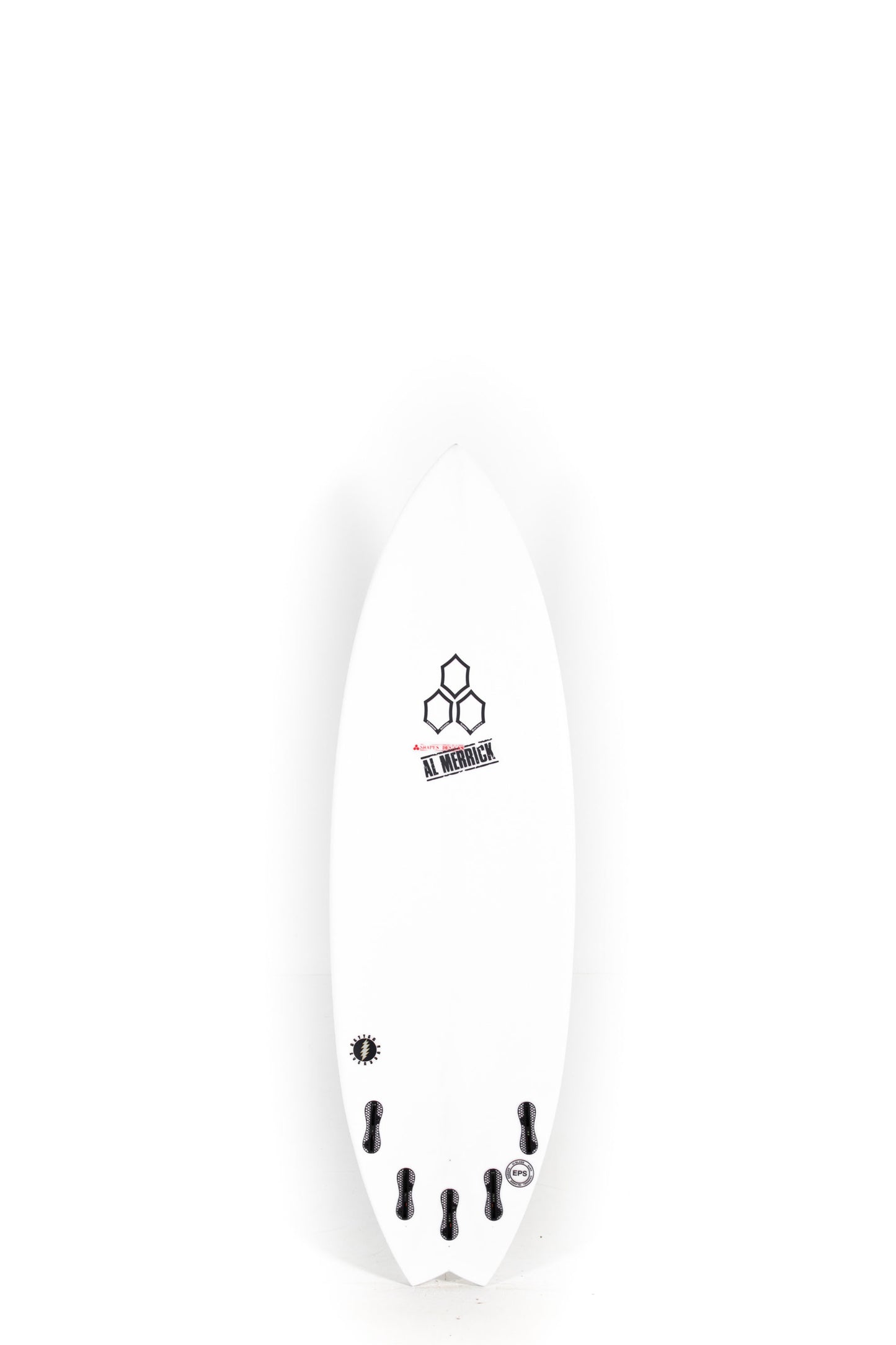 White Channels Islands Surfboard Better Everyday size 5'9" at Pukas Surf Shop - 2