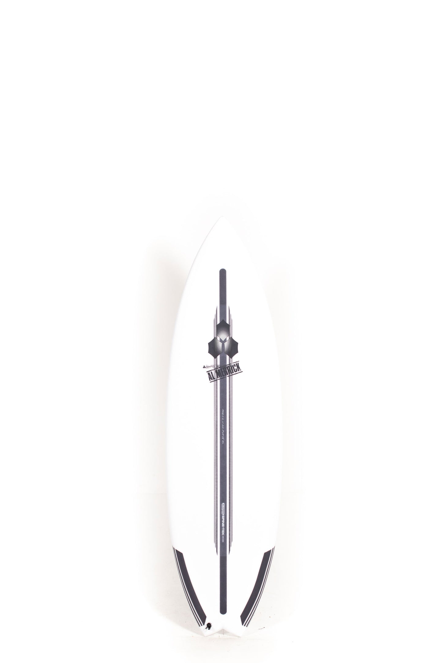 White Channel Islands Surfboard Better Everyday size 6'0" on a white background by Pukas Surf Shop