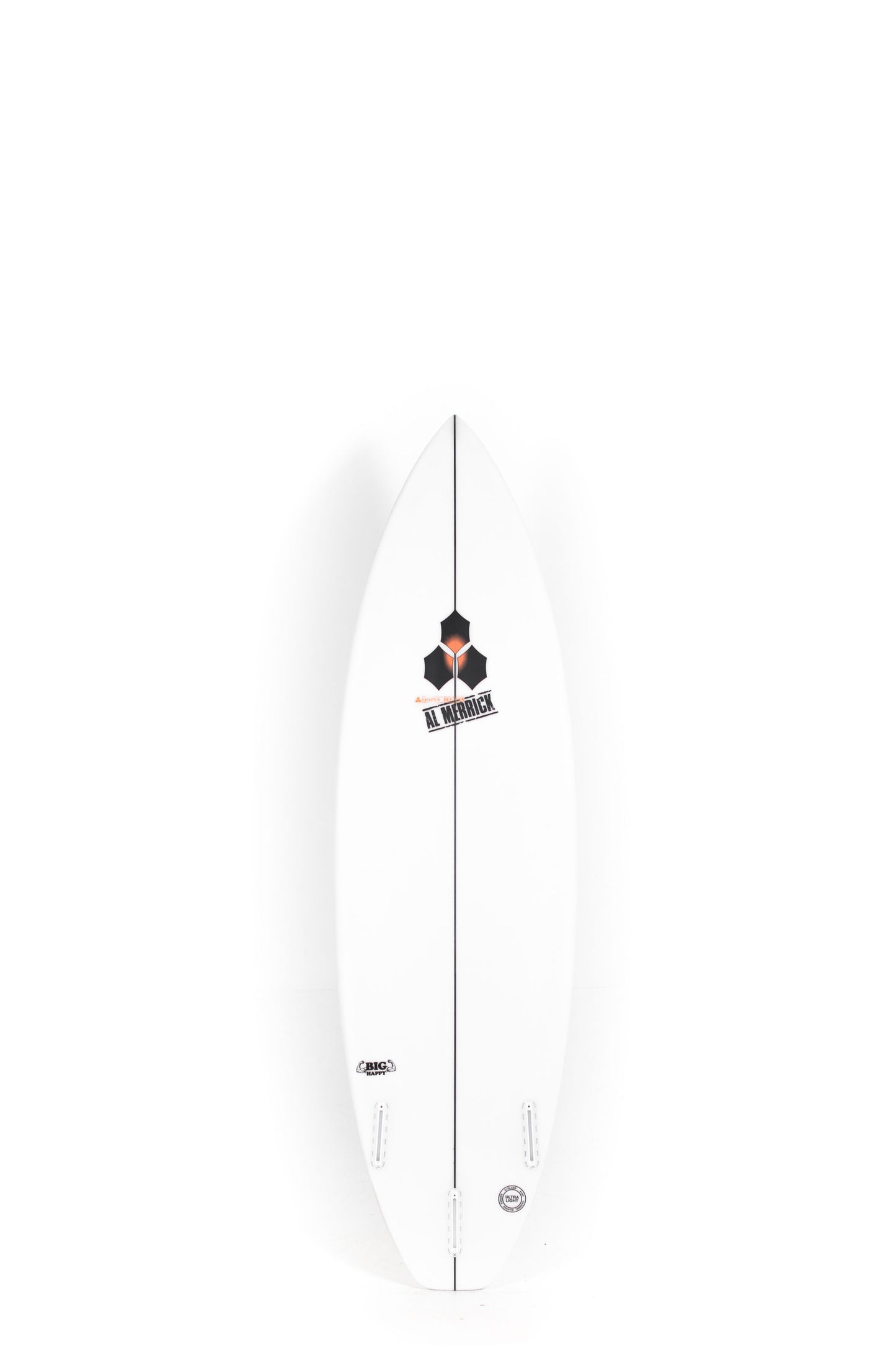 White Channel Islands Surfboard Big Happy size 6'2" at Pukas Surf Shop - 2