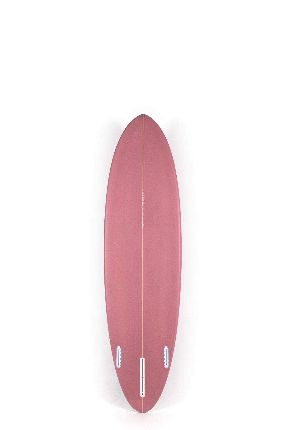 Dusty Rose Pink CI MID size 6'10" on a white background by Pukas Surf Shop - 2