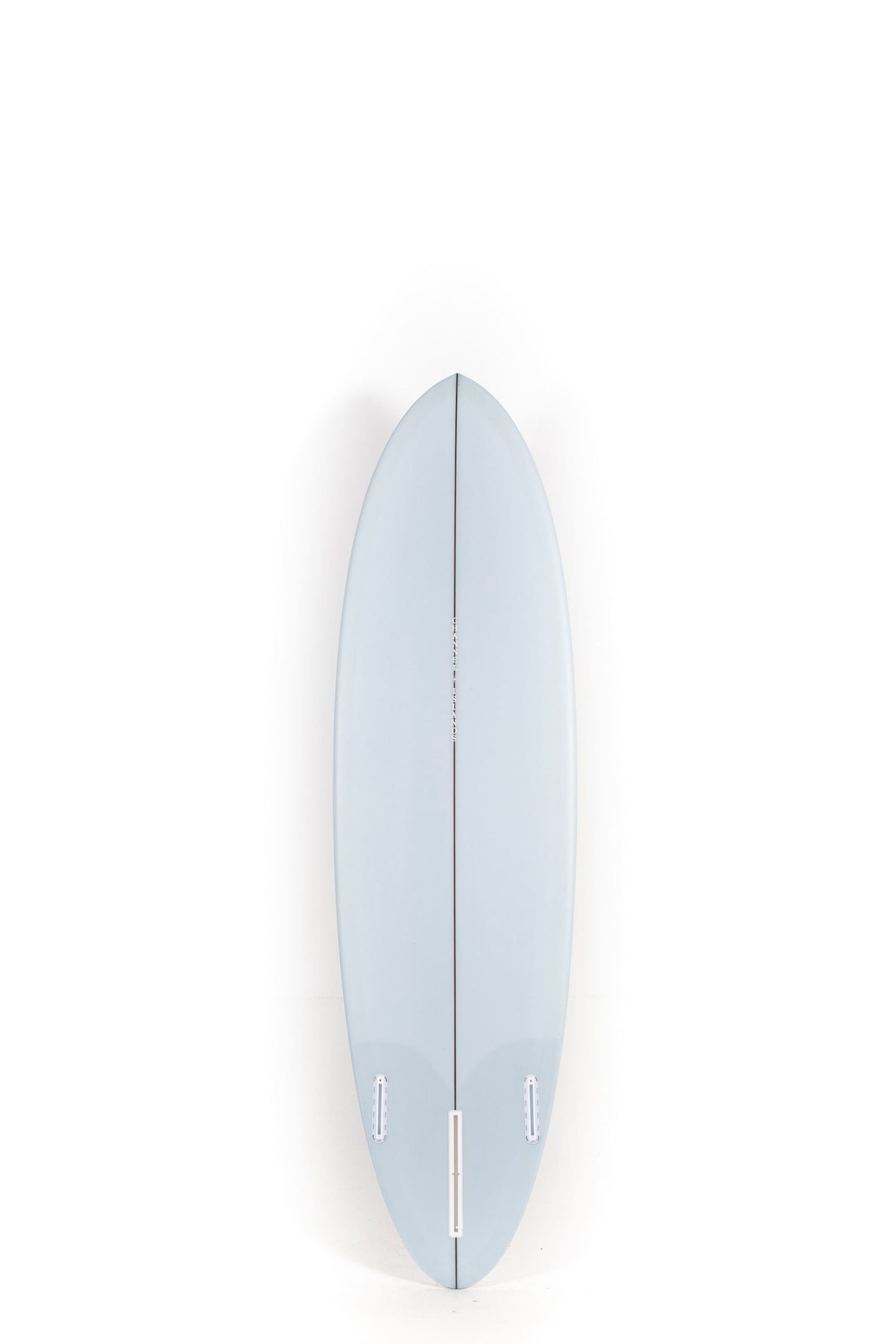 Blue and Beige Channel Islands Surfboard CI MID size 6'6" at Pukas Surf Shop - 2
