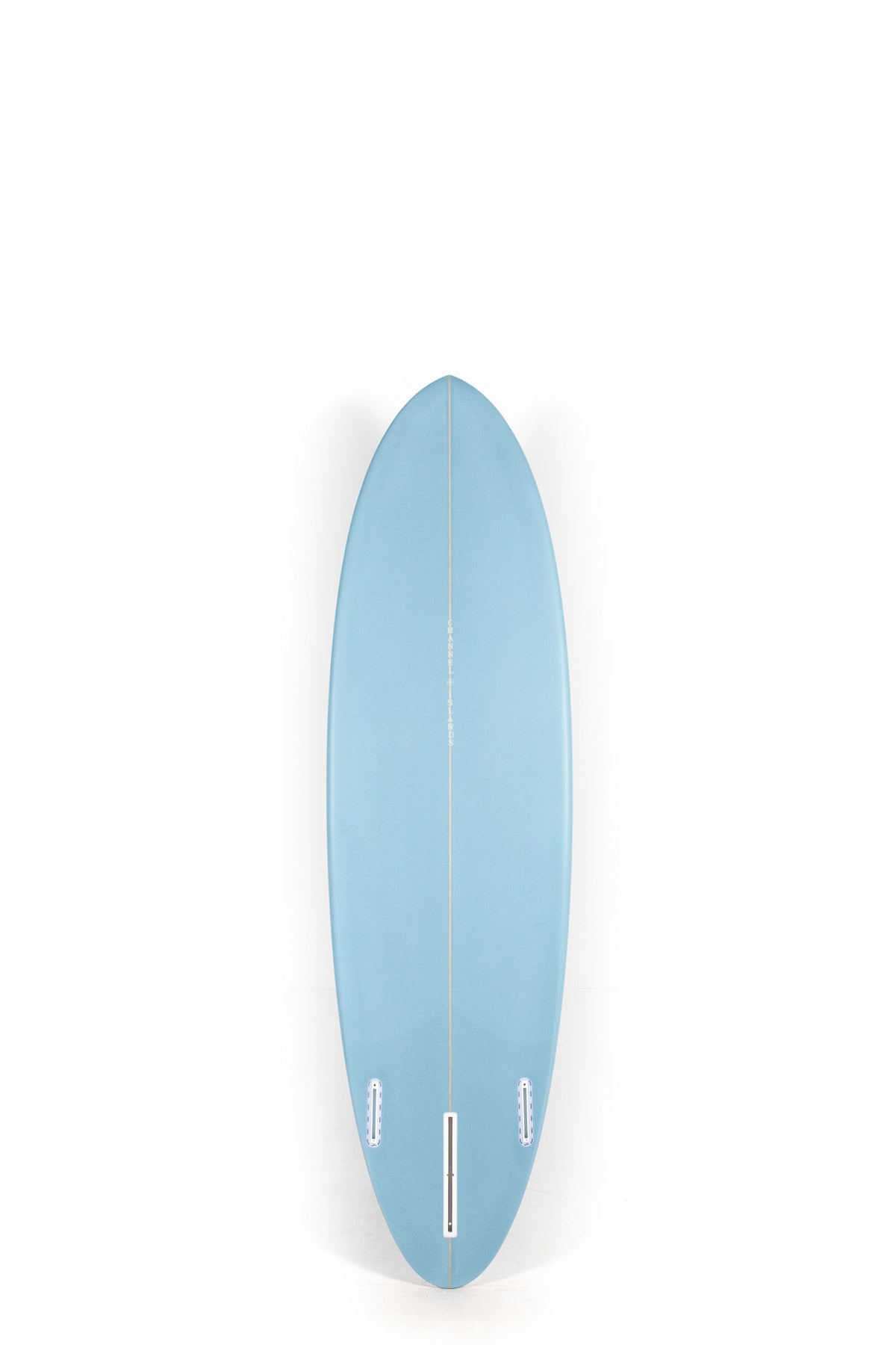 Blue Channel Islands Surfboard CI MID size 6'6" on a white background by Pukas surf shop - 2