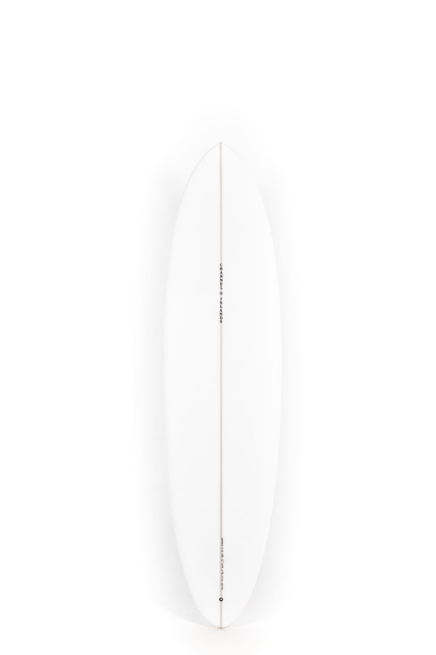 White Channel Islands Surfboard CI MID size 7'2" at Pukas Surf Shop