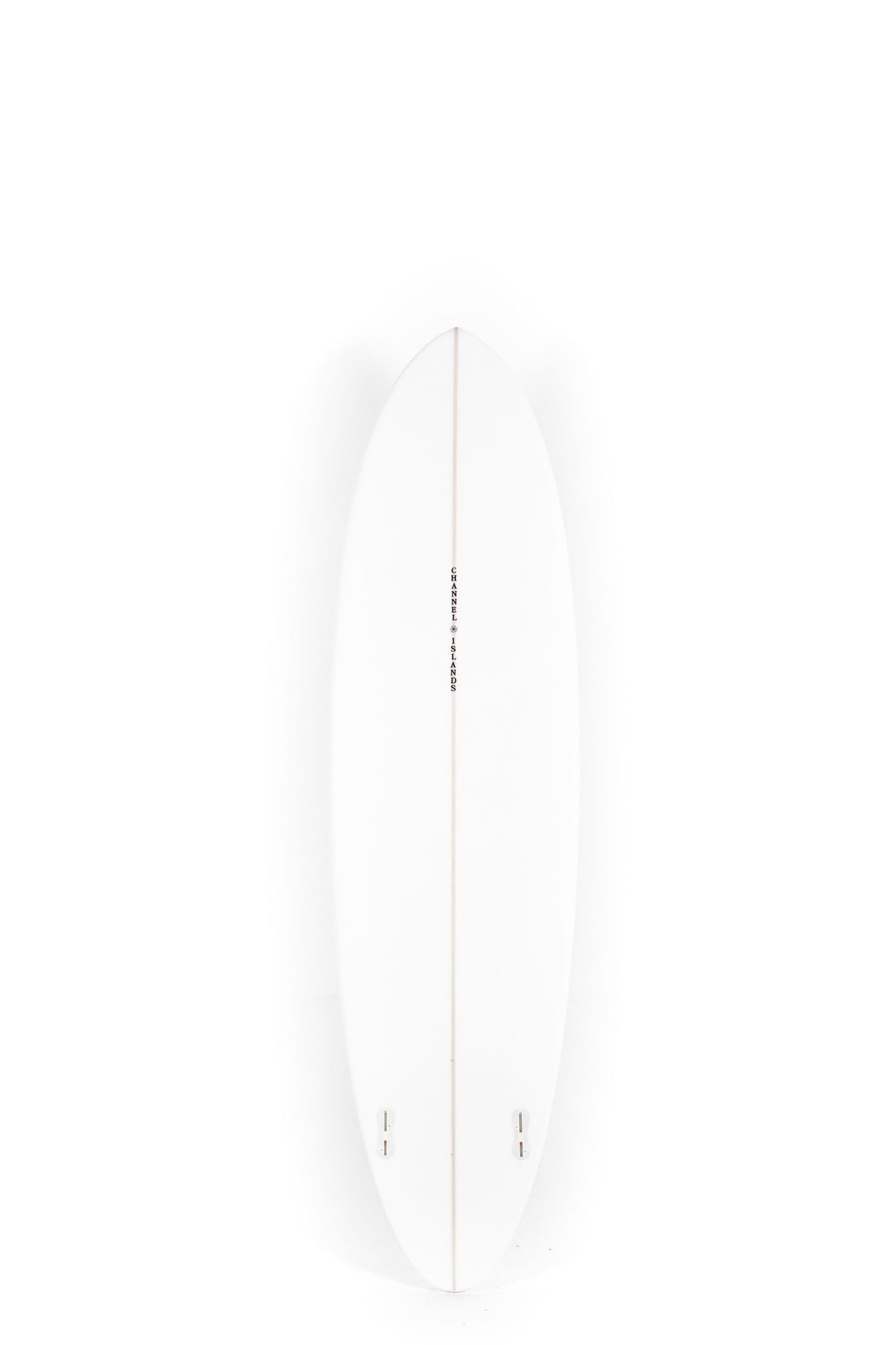 White Channel Islands Surfboards CI MID TWIN size 6'11" at Pukas Surf Shop - 2