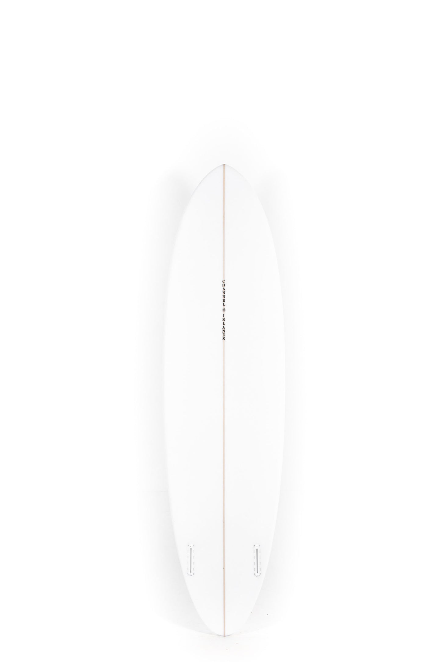 White Channel Islands Surfboard CI MID TWIN size 6'11" at Pukas Surf Shop - 2