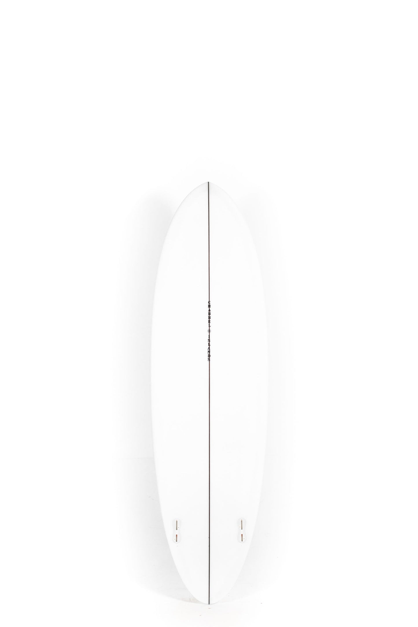 White Channel Islands CI MID TWIN Surfboards size 6'3" at Pukas Surf Shop - 2