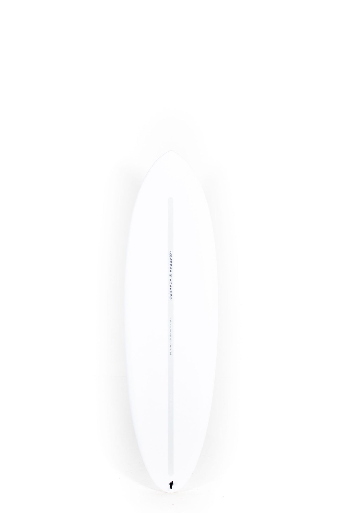 White Channel Islands Ci Mid Twin Surfboard in SpineTek size 6'3" at Pukas Surf Shop