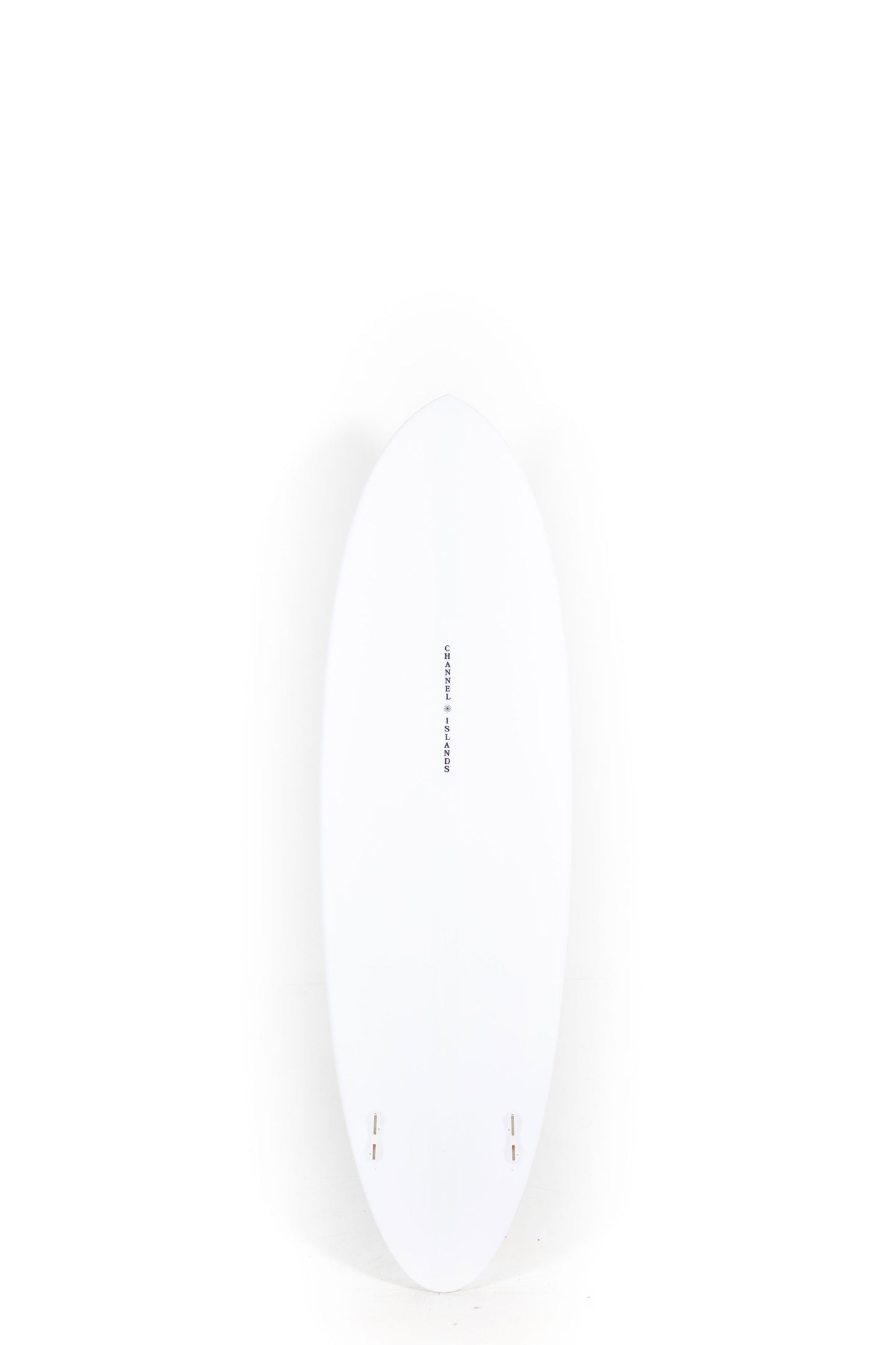 White Channel Islands Ci Mid Twin Surfboard in SpineTek size 6'3" at Pukas Surf Shop - 2