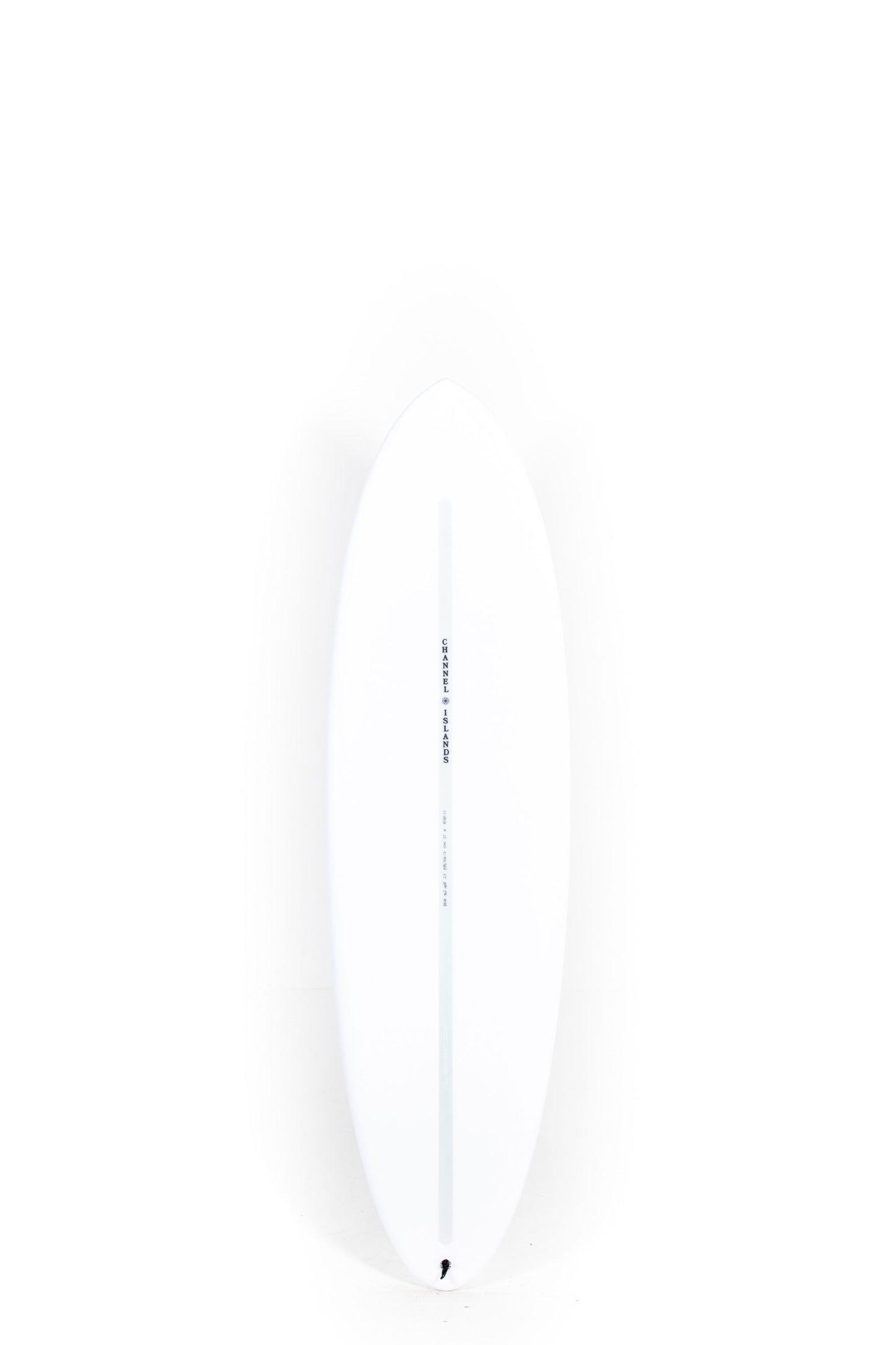 White Channel Islands Ci Mid Twin Surfboard in SpineTek size 6'5" at Pukas Surf Shop