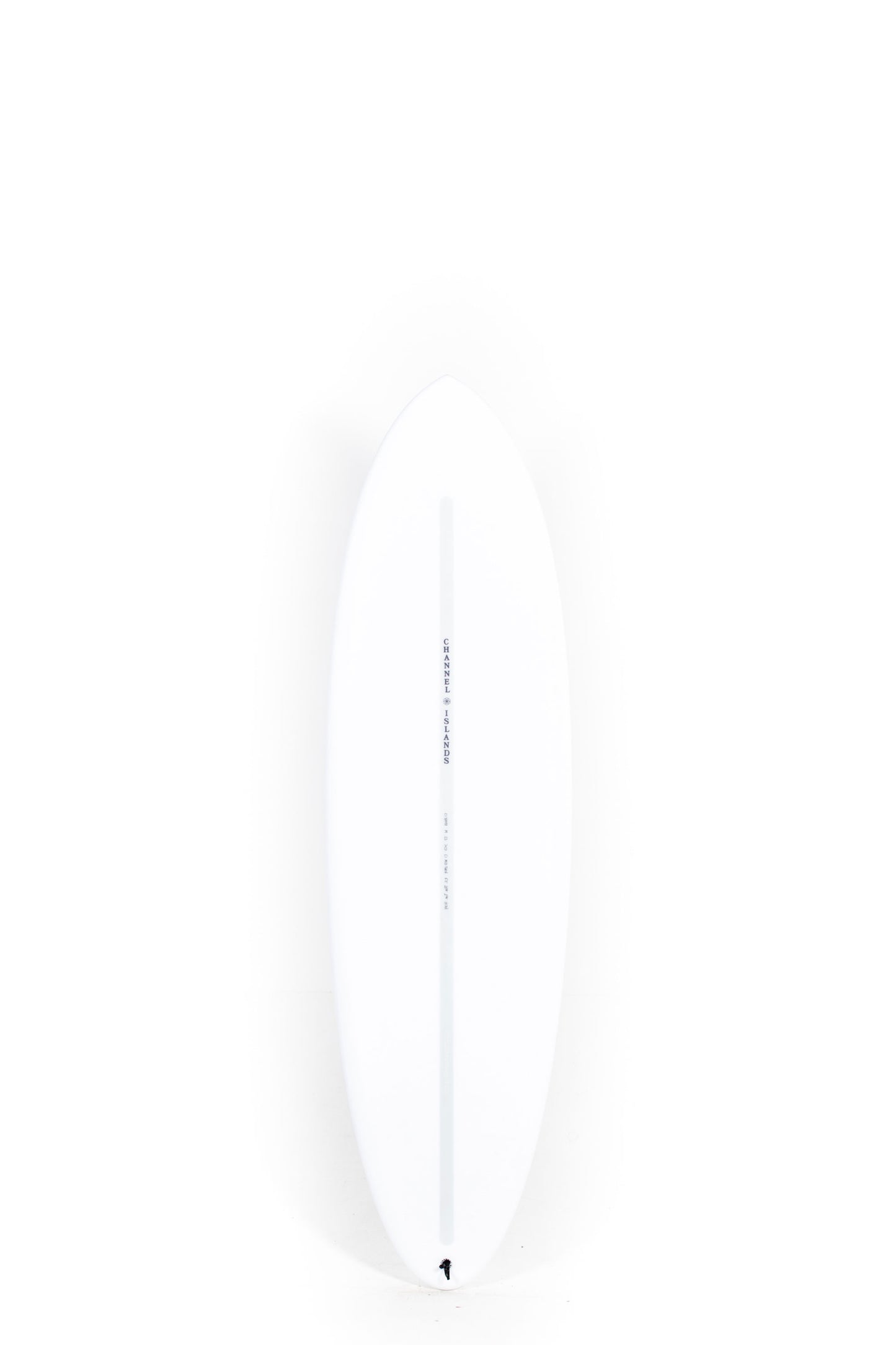 White Channel Islands i Mid Twin Surfboard in SpineTek size 6'5" at Pukas Surf Shop