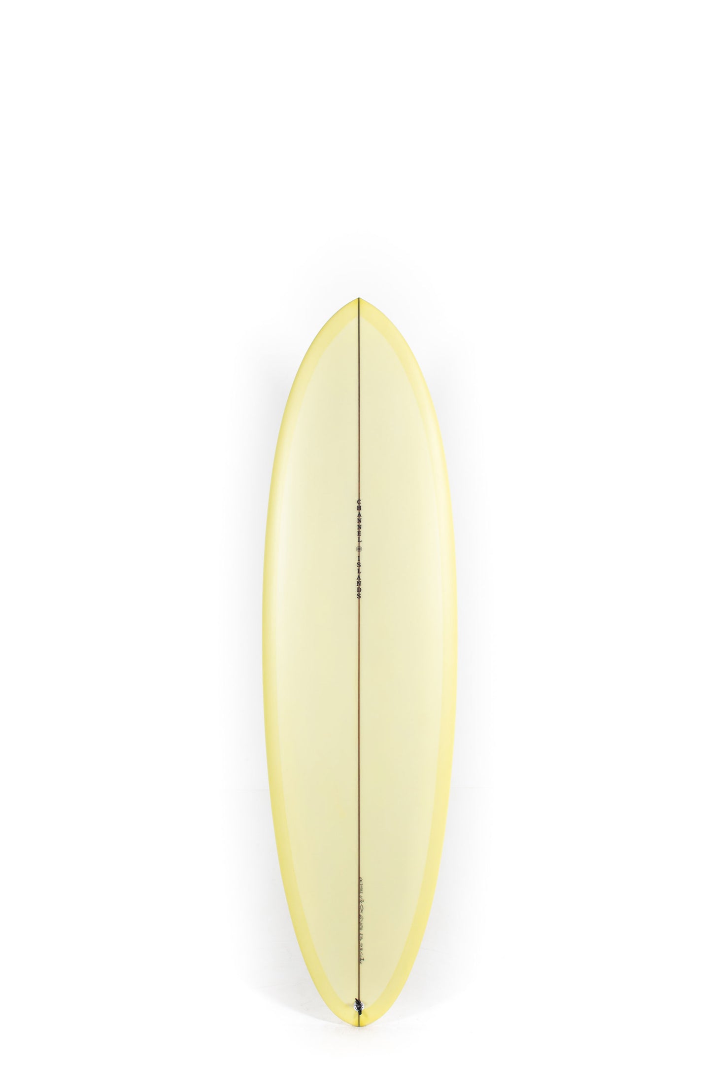 Yellow Channel Islands Surfboard CI MID TWIN size 6'5" at Pukas Surf Shop