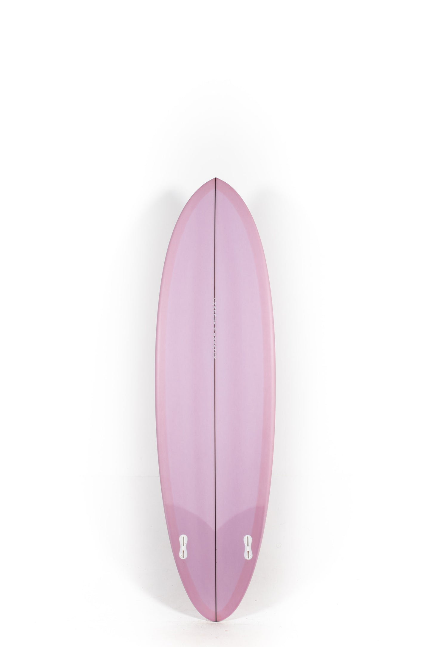 Pink and Purple Channel Islands CI Mid Twin Surfboard size 6'6" at Pukas Surf Shop - 2