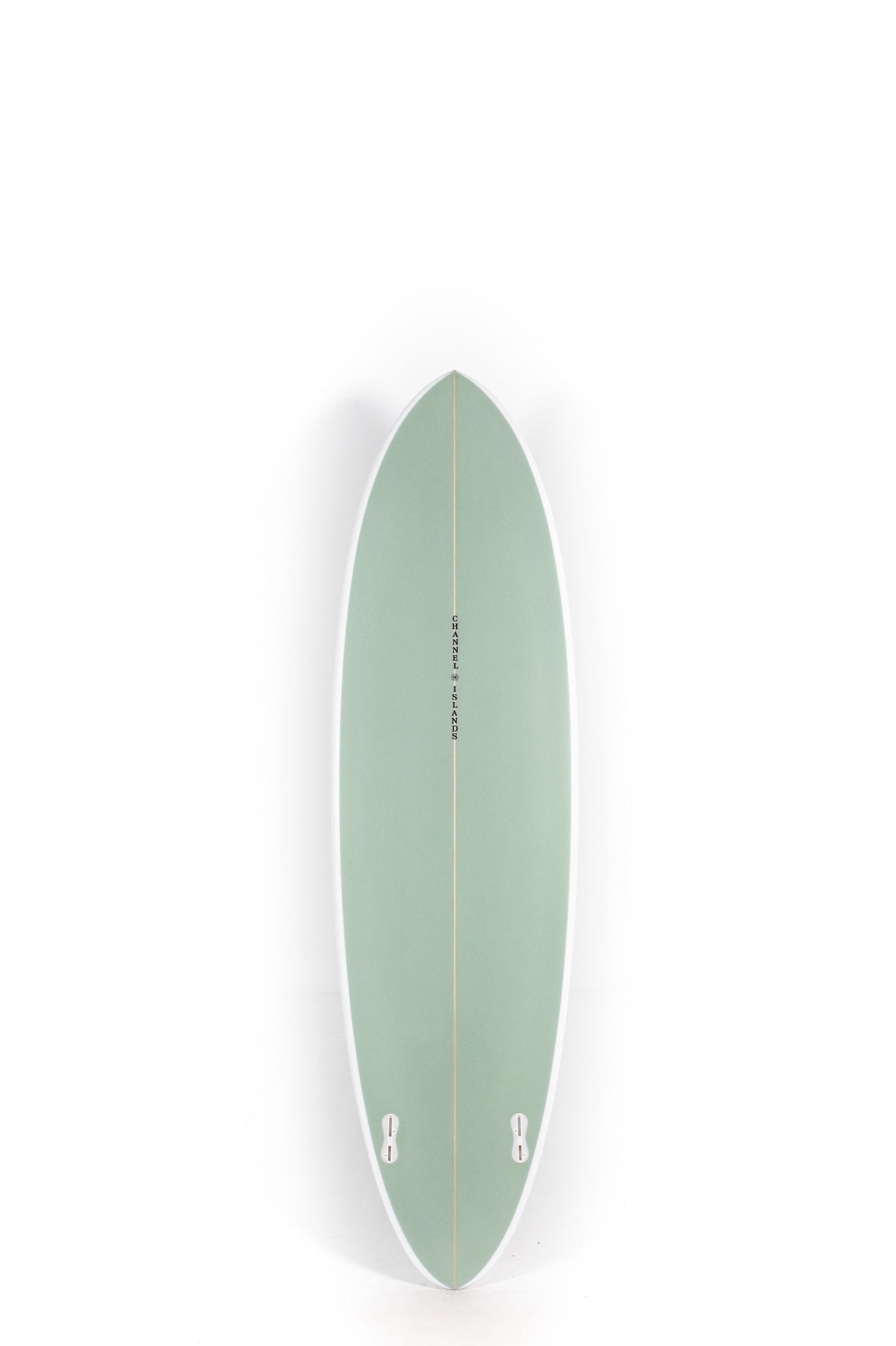 Green Channel Islands Surfboard Ci Mid Twin size 6'7" at Pukas Surf Shop - 2