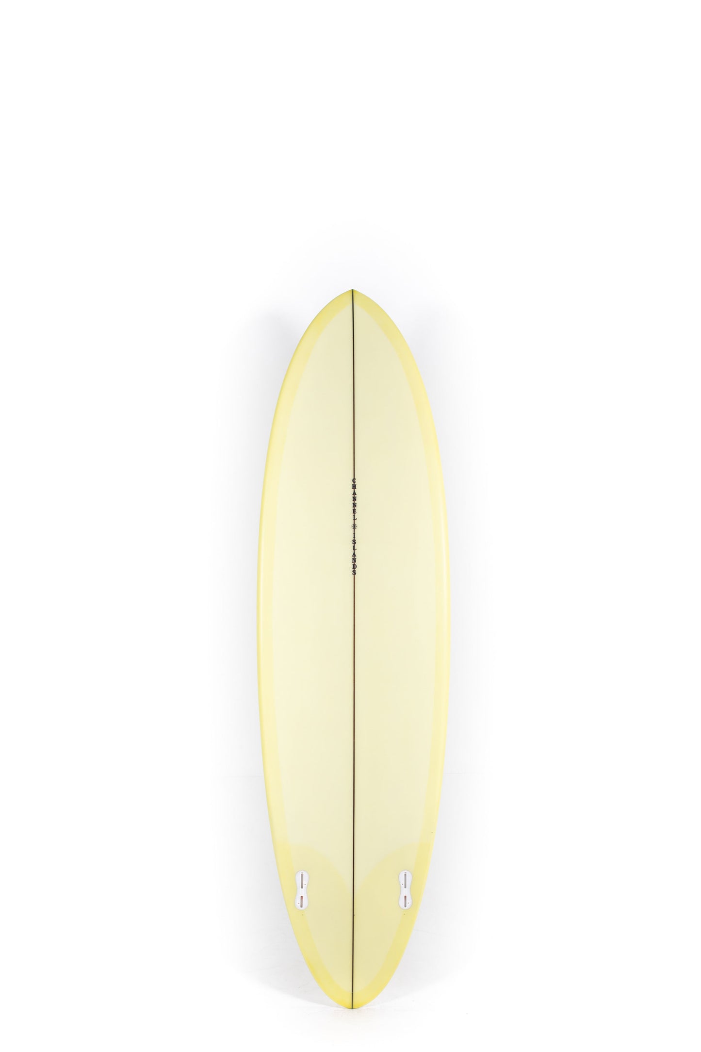 Yellow Channel Islands Ci Mid Twin size 6'7" at Pukas Surf Shop - 2