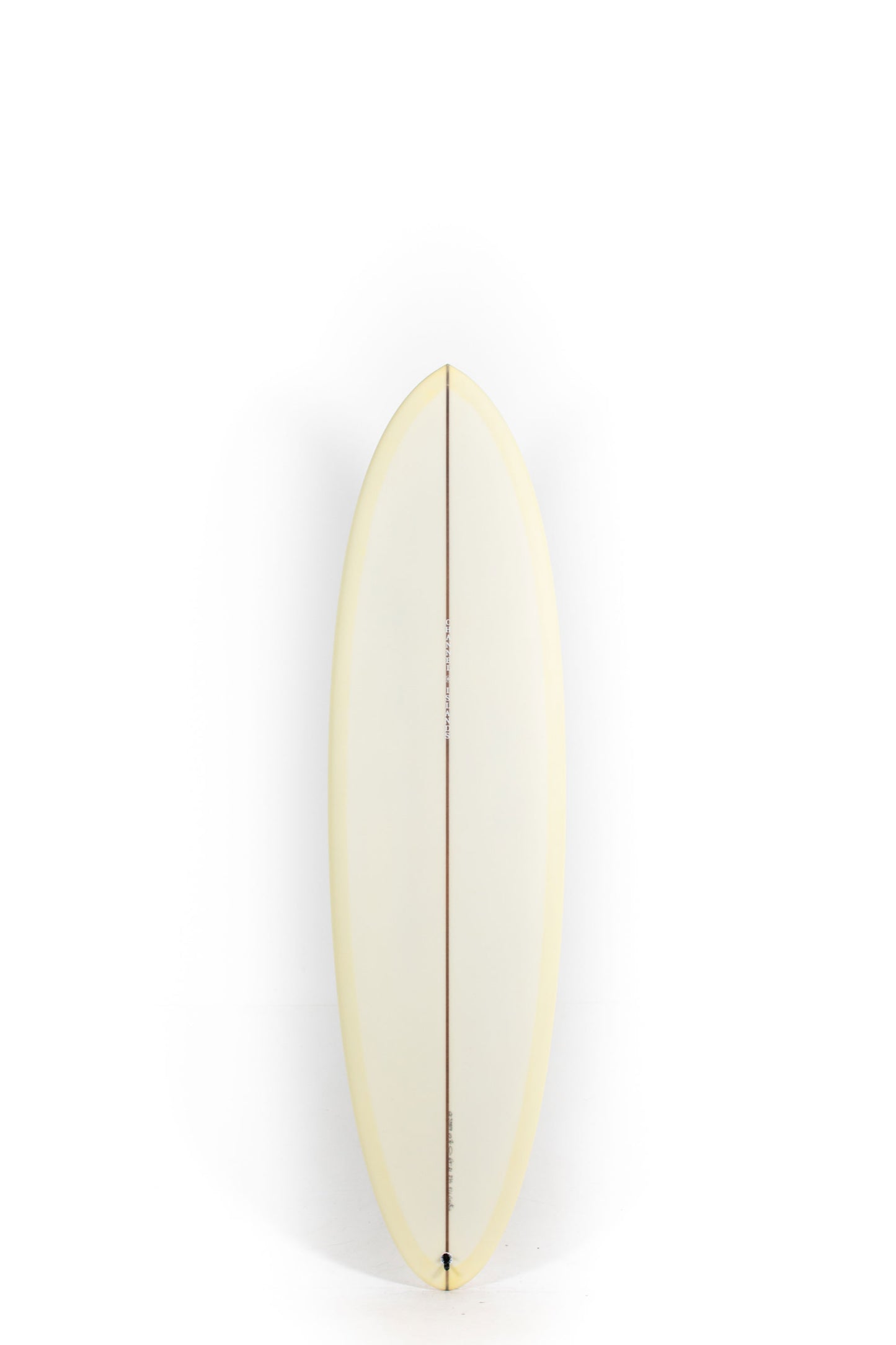 Light Yellow Channel Islands CI MID TWIN Surfboard size 6'9" at Pukas Surf Shop