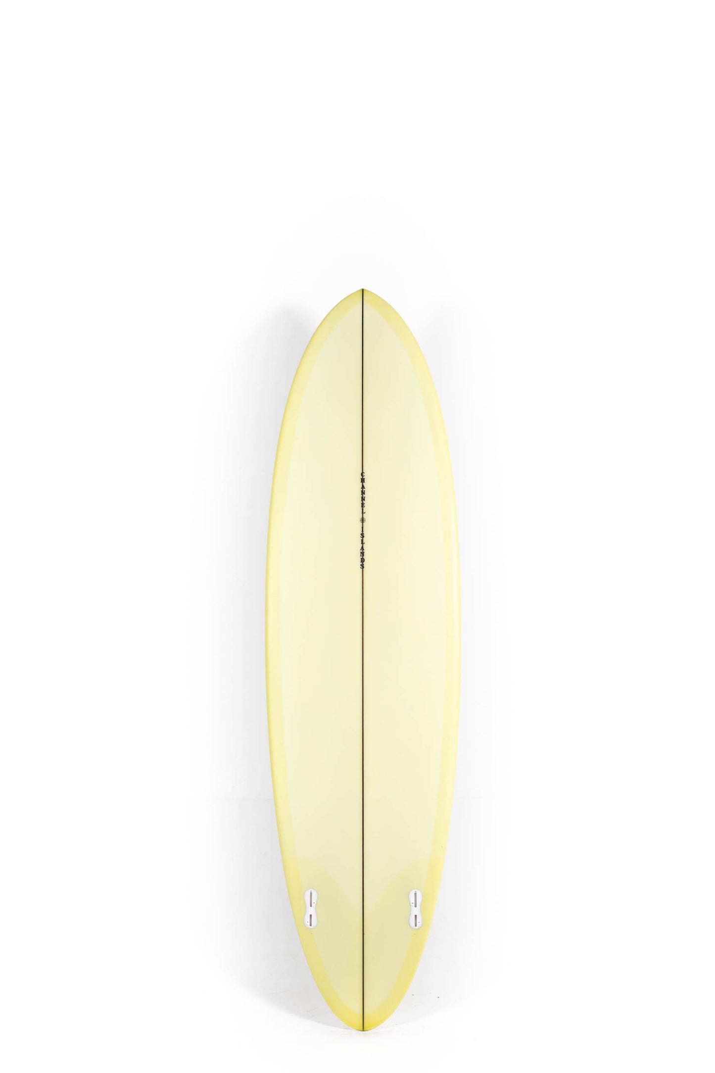 Yellow Channel Islands Surfboard CI MID TWIN size 6'9" at Pukas Surf Shop - 2