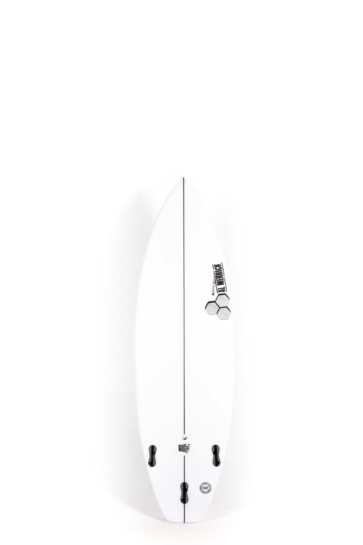 White Channel Islands Surfboard size 5'10" at Pukas Surf Shop - 2