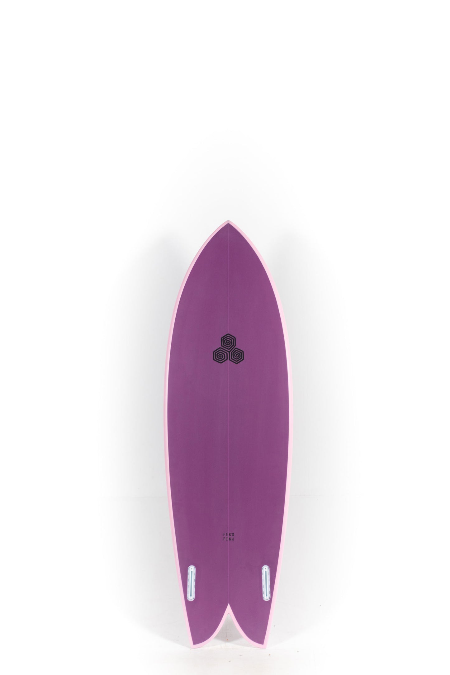 Purple and pink Channel Islands Surfboard size 5'11" at Pukas Surf Shop - 2