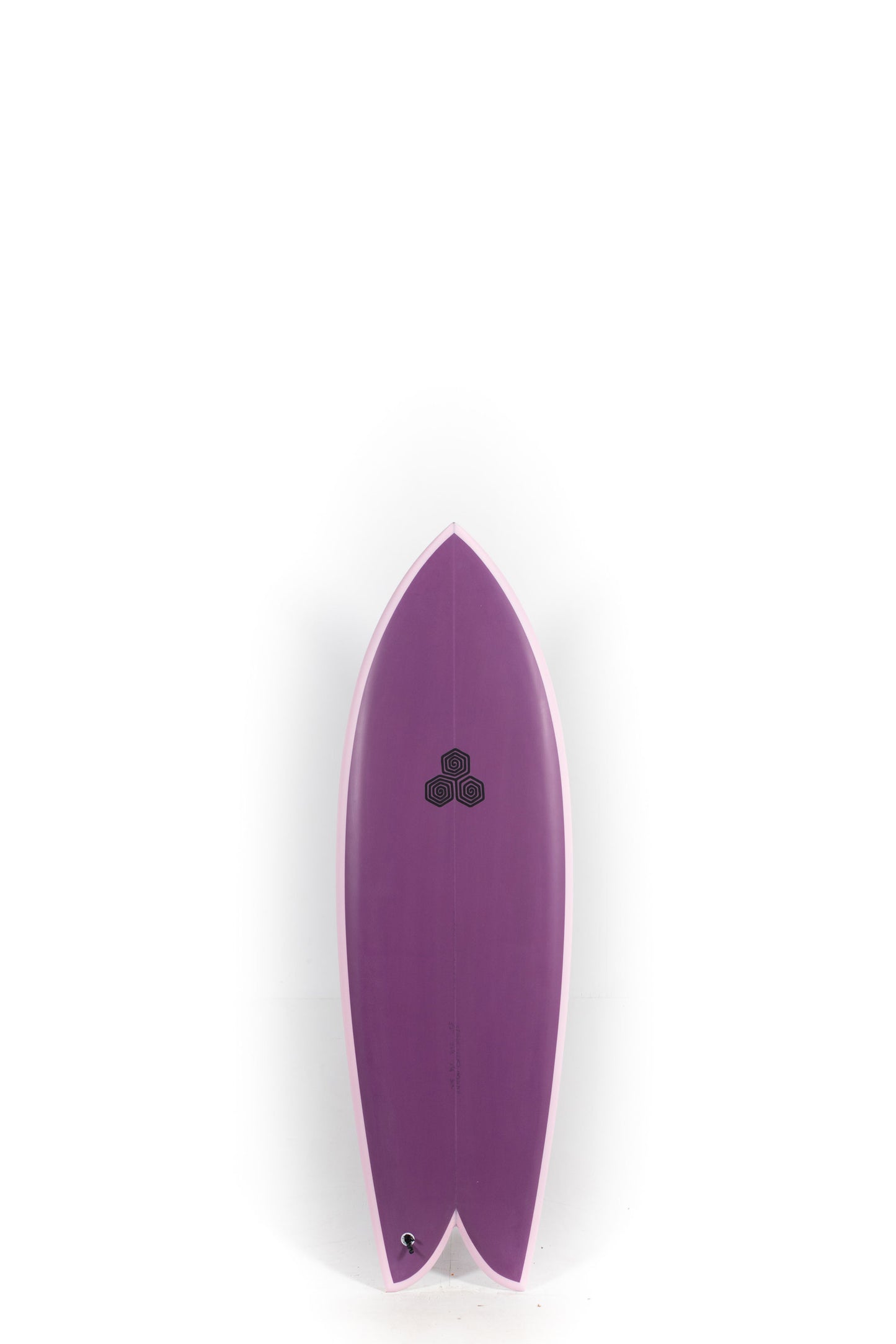 Purple and Pink Channel Islands Feb's Fish Surfboard size 5'5" at Pukas Surf Shop