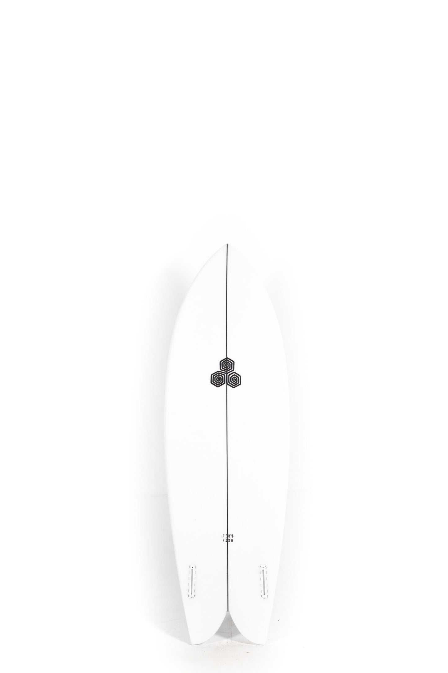 White channel Islands Surfboards Feb's Fish size 5'7" at Pukas surf Shop