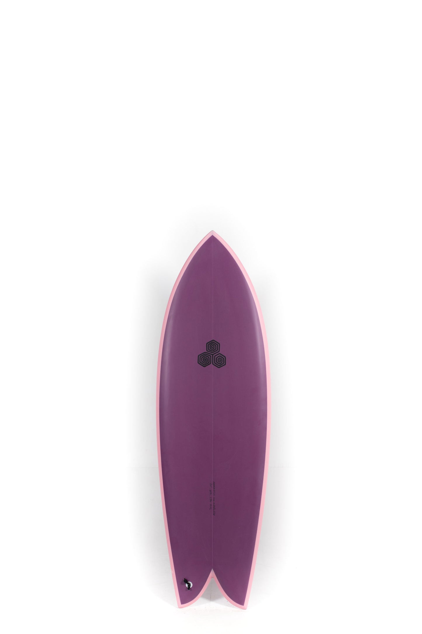 Pink and purple Channel Islands Surfboard size 5'7" at Pukas Surf Shop