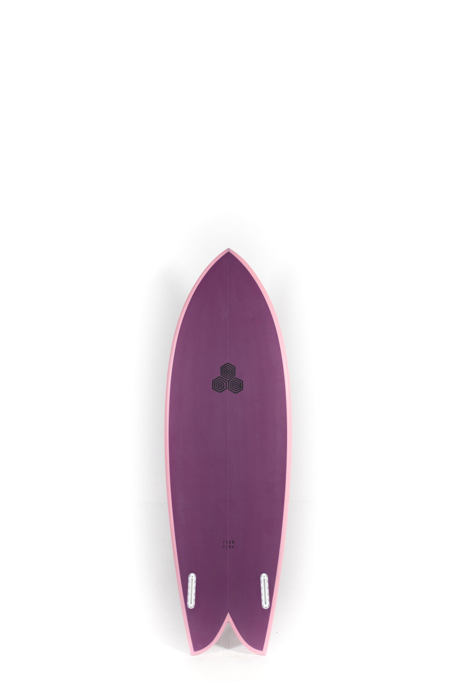 Pink and purple Channel Islands Surfboard size 5'7" at Pukas Surf Shop - 2