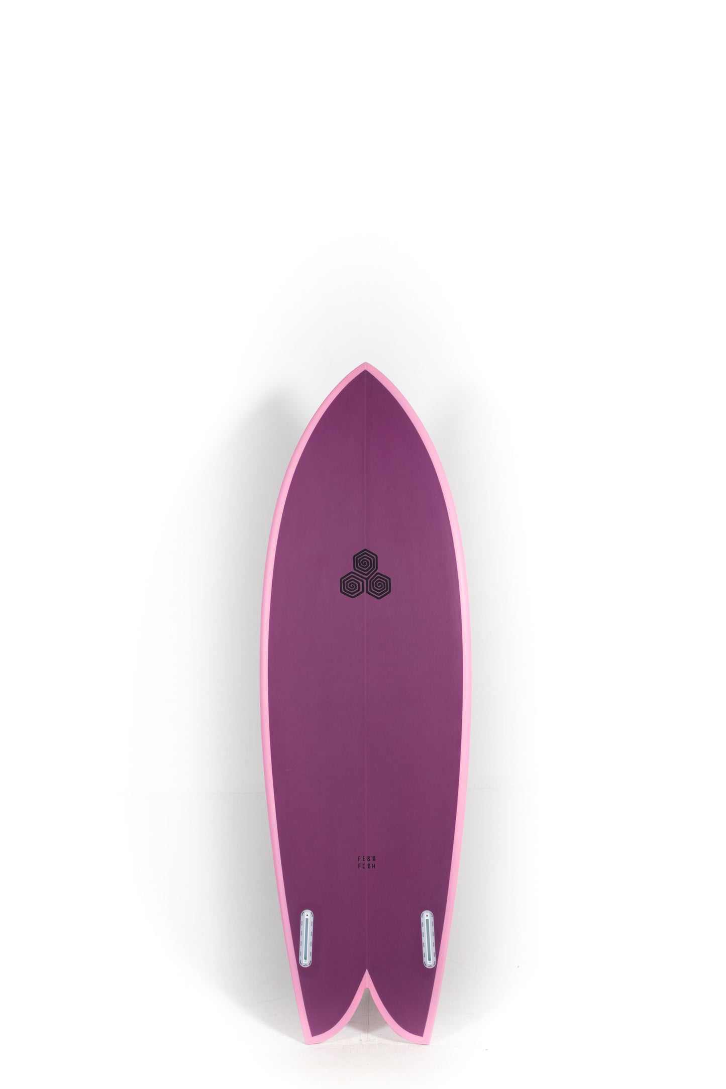 Purple and Pink Channel Islands Surfboard Feb's Fish at Pukas Surf Shop - 2