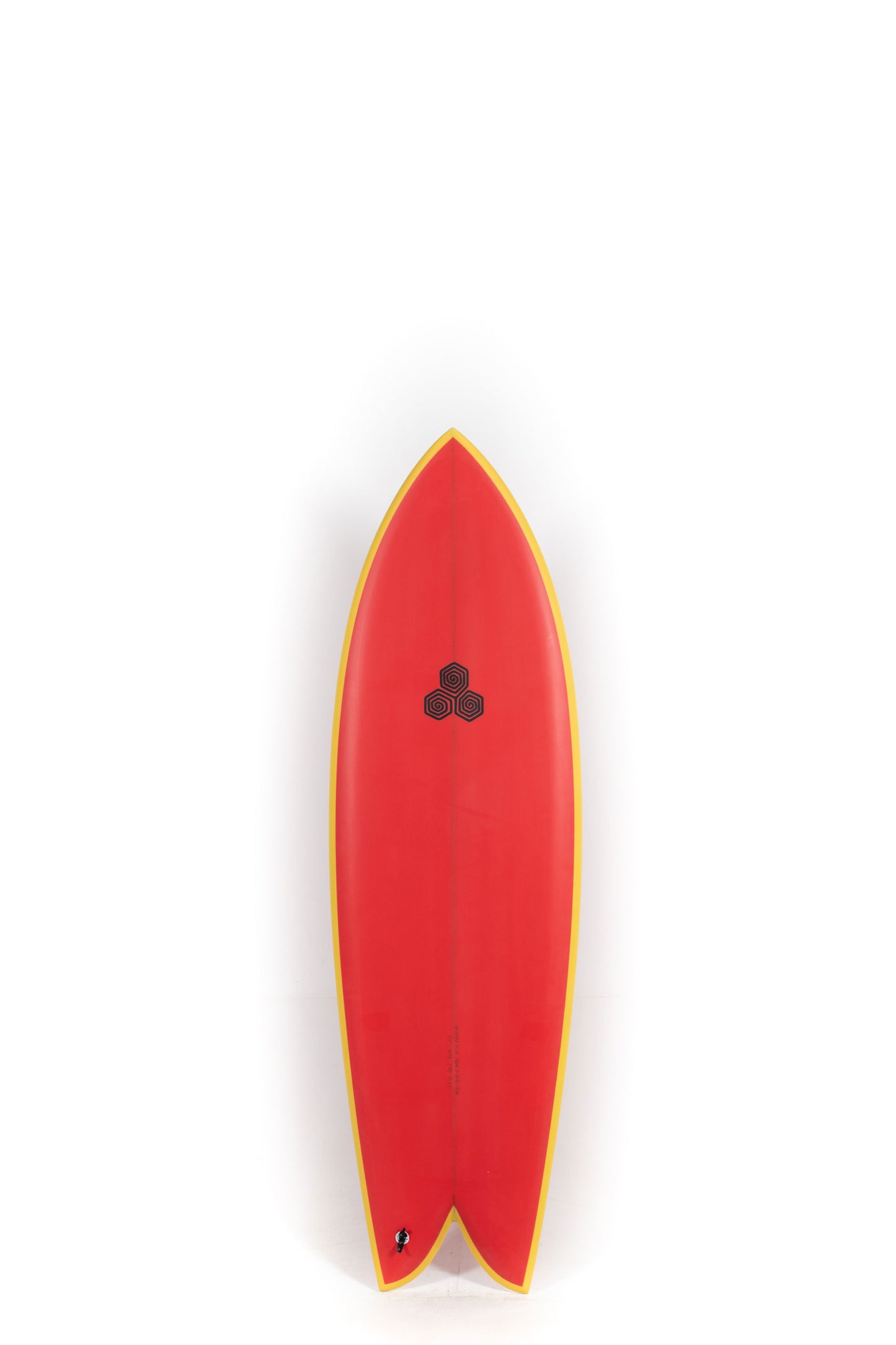 Red Channel Islands Surfboards Feb's fish size 6'1" on a white background by Pukas Surf Shop